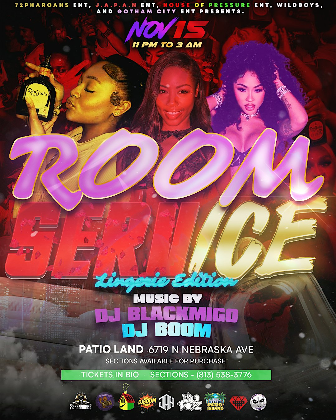 Room Service at 6719 N Nebraska Ave – Tampa, FL