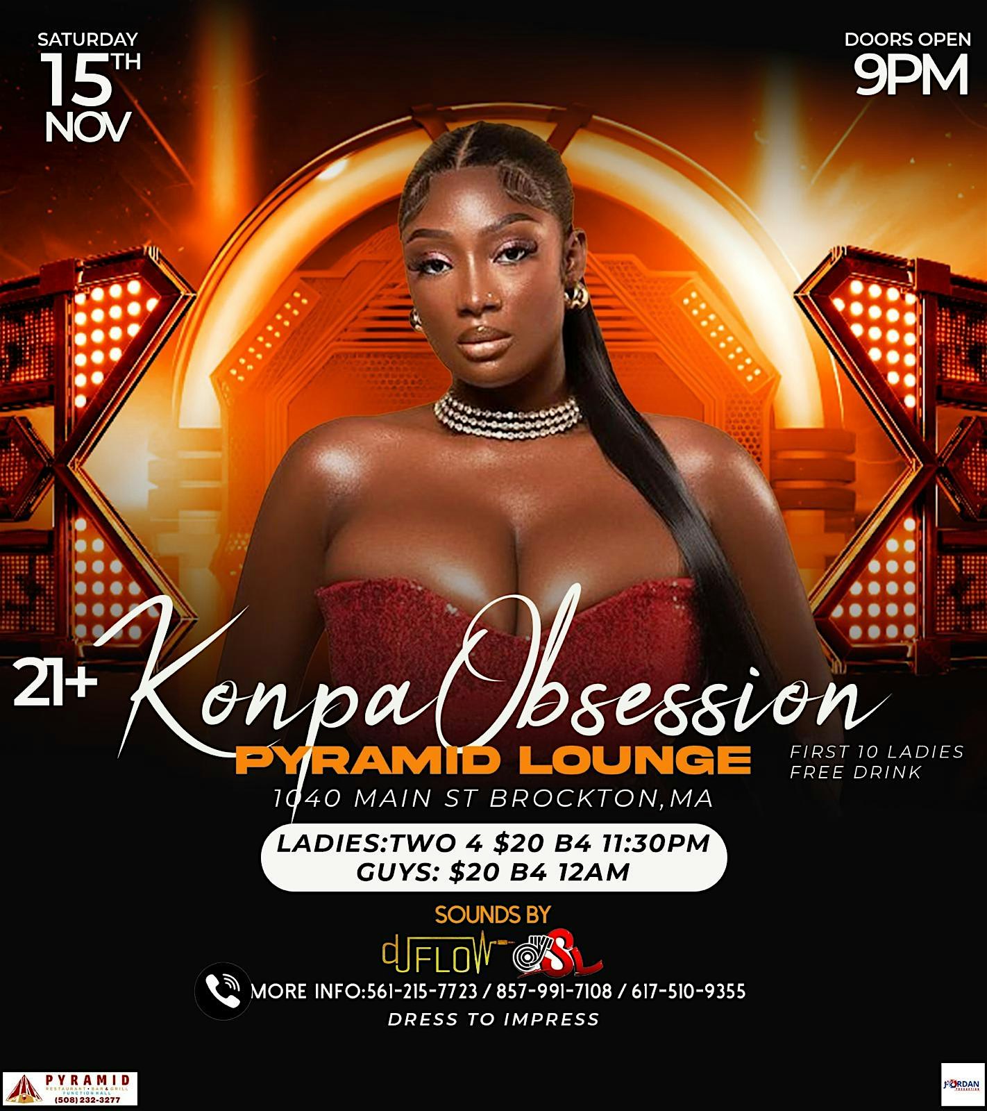 Kompa obsession at Pyramid Bar Restaurant & Function Hall – Brockton, MA