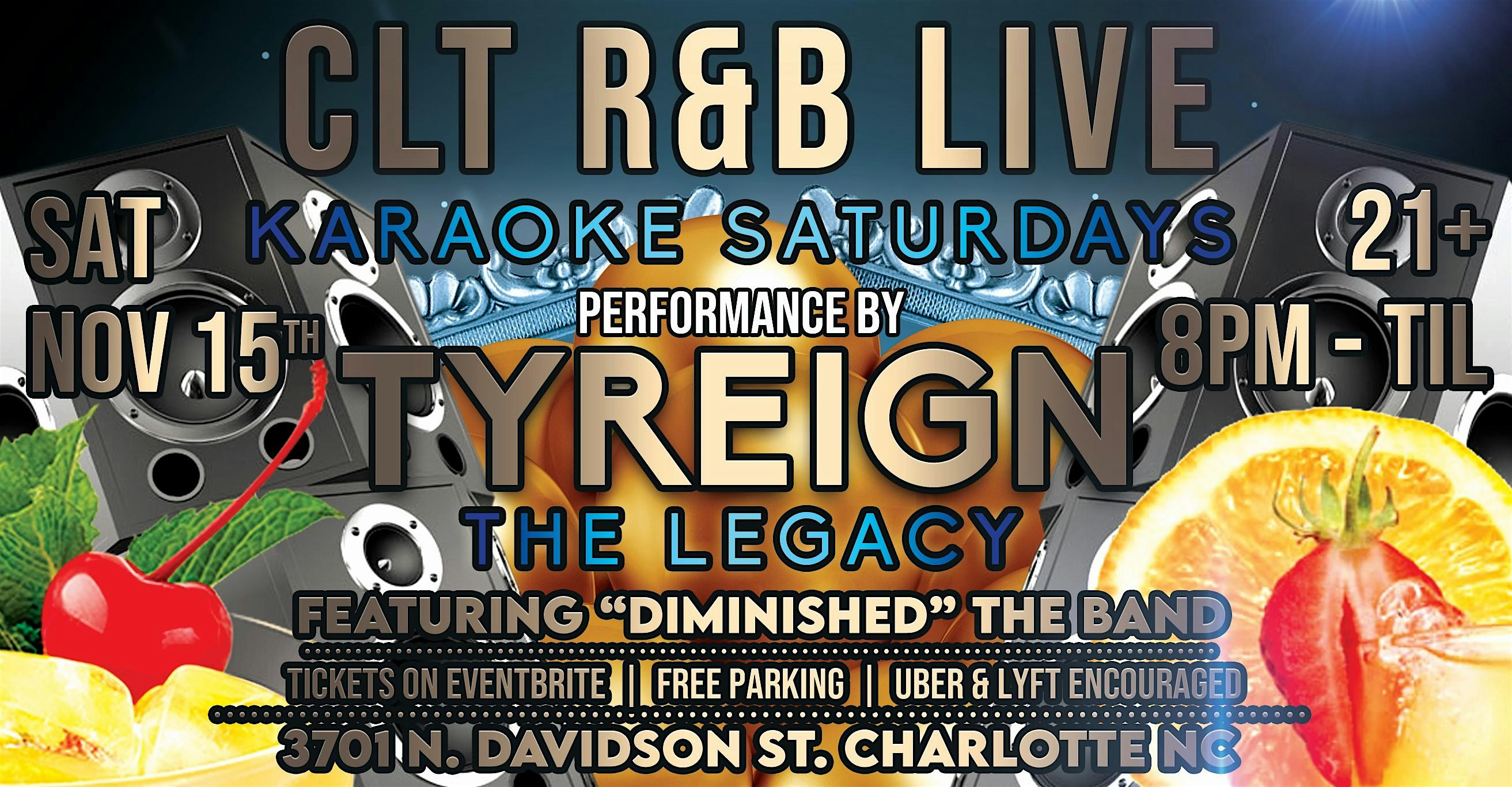 ⭐ CLT R&B LIVE Karaoke Saturdays ⭐ at Bo’s on NoDa – Charlotte, NC