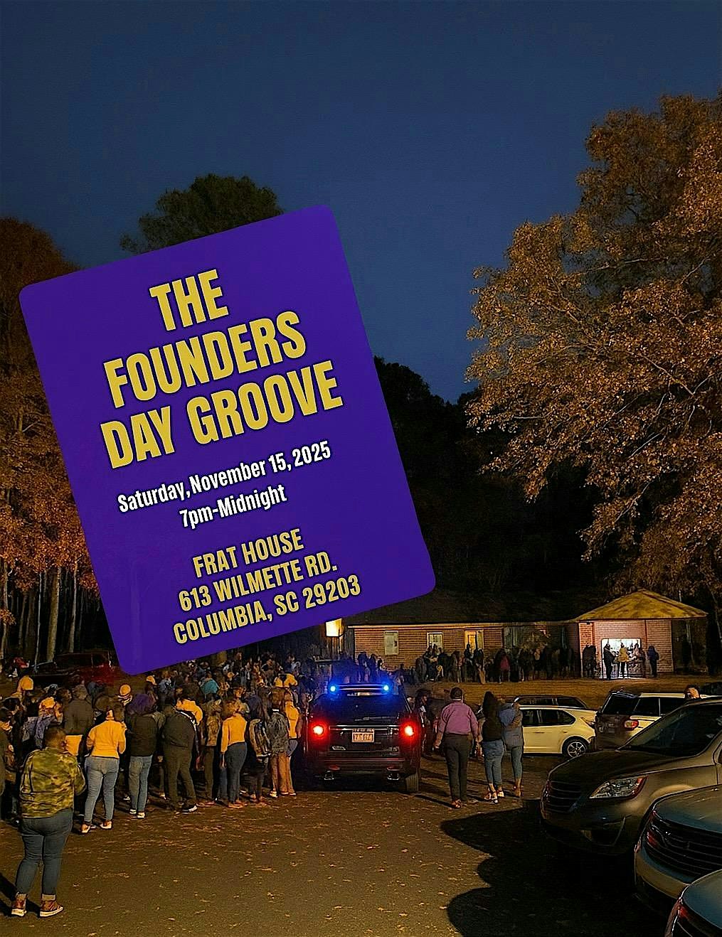 The Founders Day Groove at Omega Fraternity House – Columbia, SC