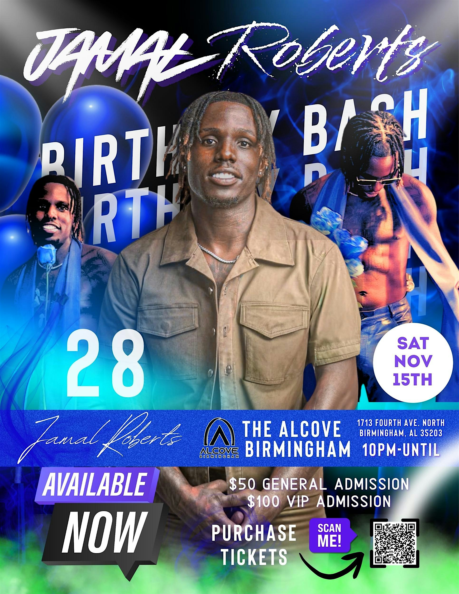 Jamal Roberts Birthday Bash at The Alcove Birmingham – Birmingham, AL