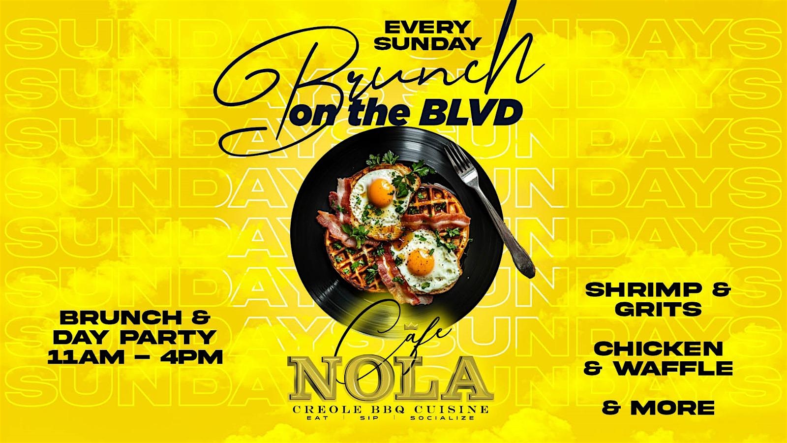 Brunch on the Blvd! 11/9 ♏ SCORPIO Birthdays! Saints Game Watch & Day Party at Cafe Nola – Harvey, LA
