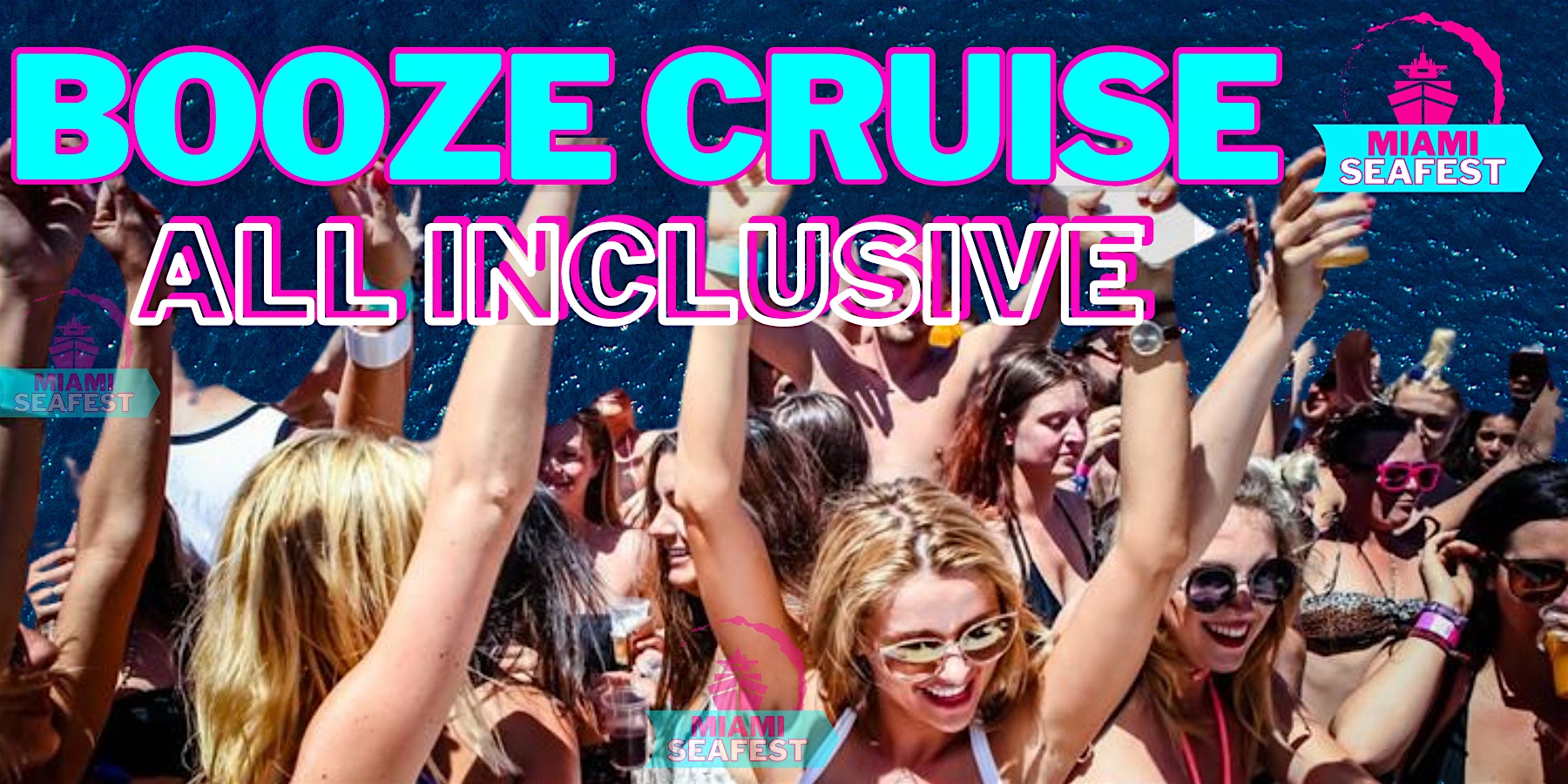 Miami Beach Booze Cruise – All Inclusive Booze Cruise at Yacht Party – Party Yacht – Miami, FL