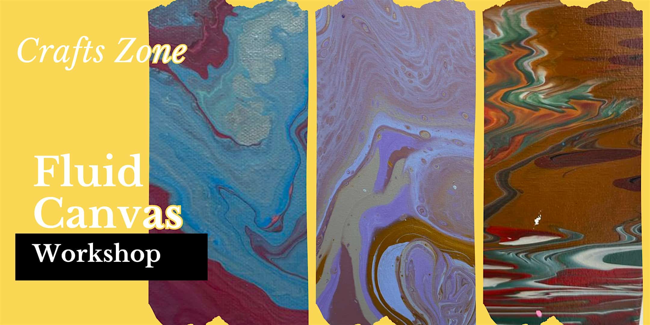 Fluid Art Workshop at 229 Harvard St – Brookline, MA