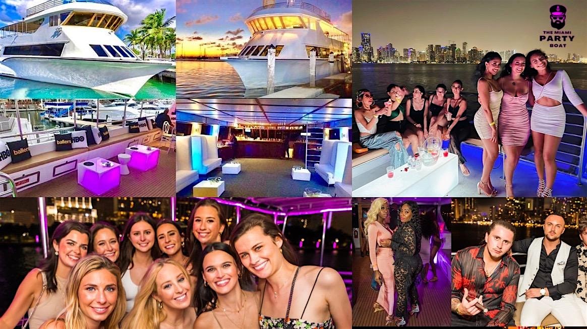 MIAMI BEACH HIP HOP BOOZE CRUISE – SOUTH BEACH BOOZE CRUISE at 401 Biscayne Blvd – Miami, FL