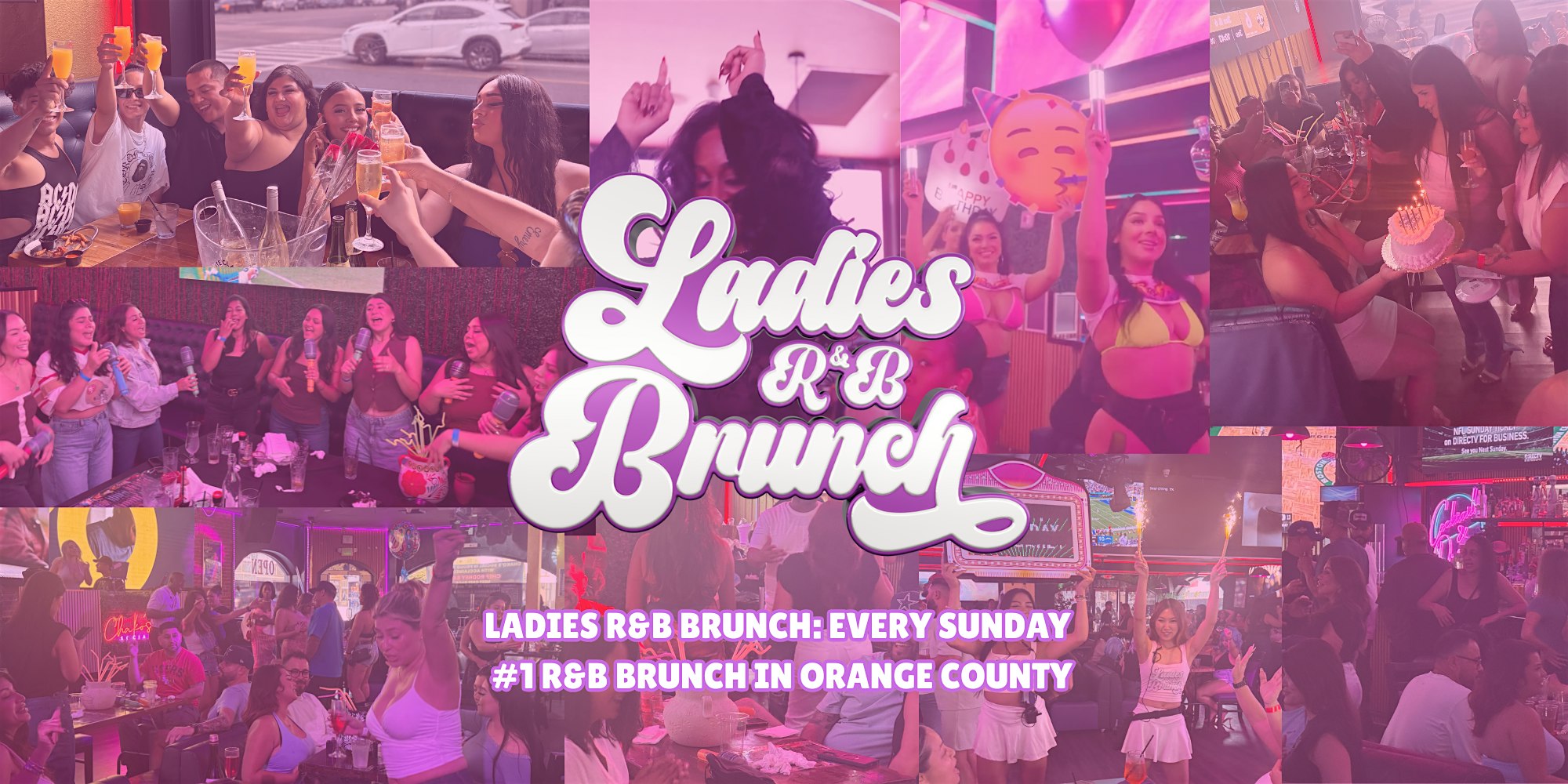 Ladies R&B Brunch – #1 R&B Brunch Party in OC (Plus NFL Sunday Ticket) at Chako’s Social – Fullerton, CA