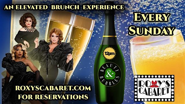 Beauty and Bubbles Drag Brunch at Roxy’s Cabaret – Minneapolis, MN