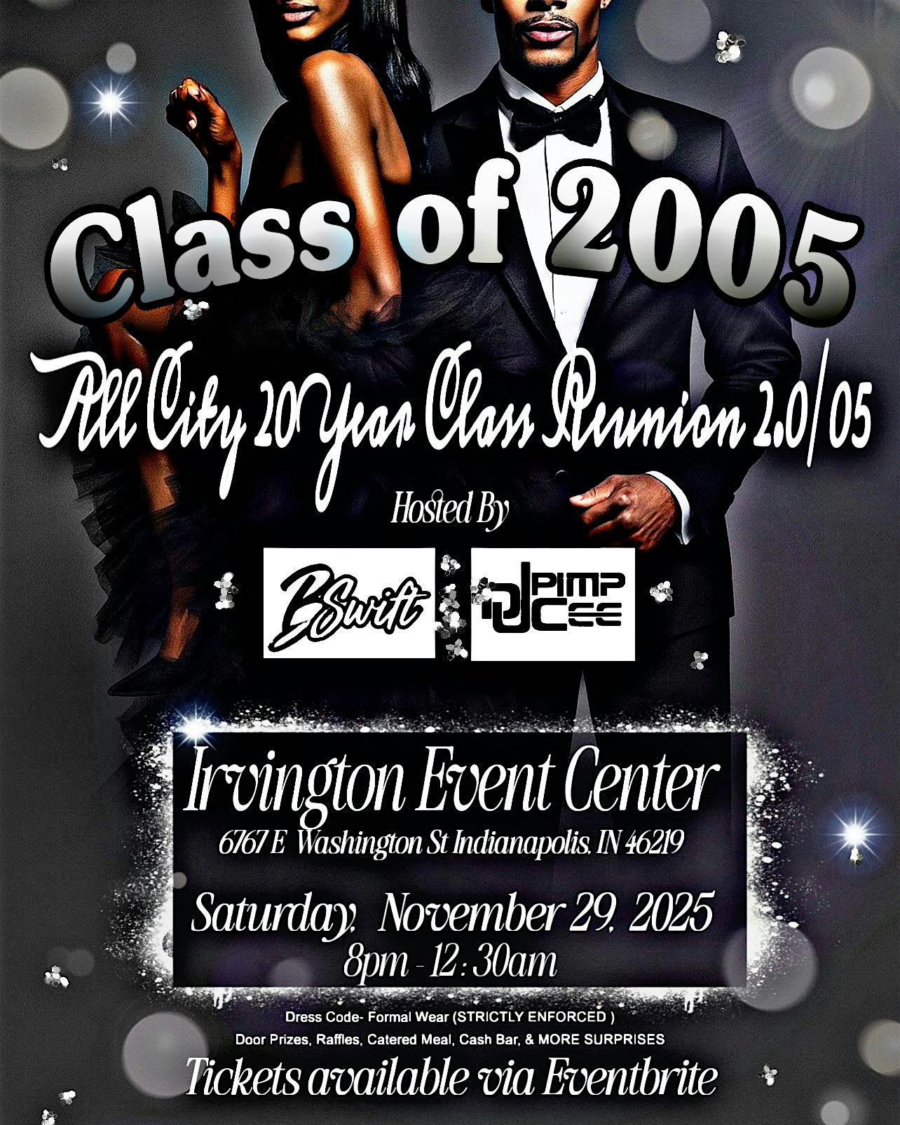 All City 20 Year Class Reunion 2.0/05 at Irvington Event Center – Indianapolis, IN