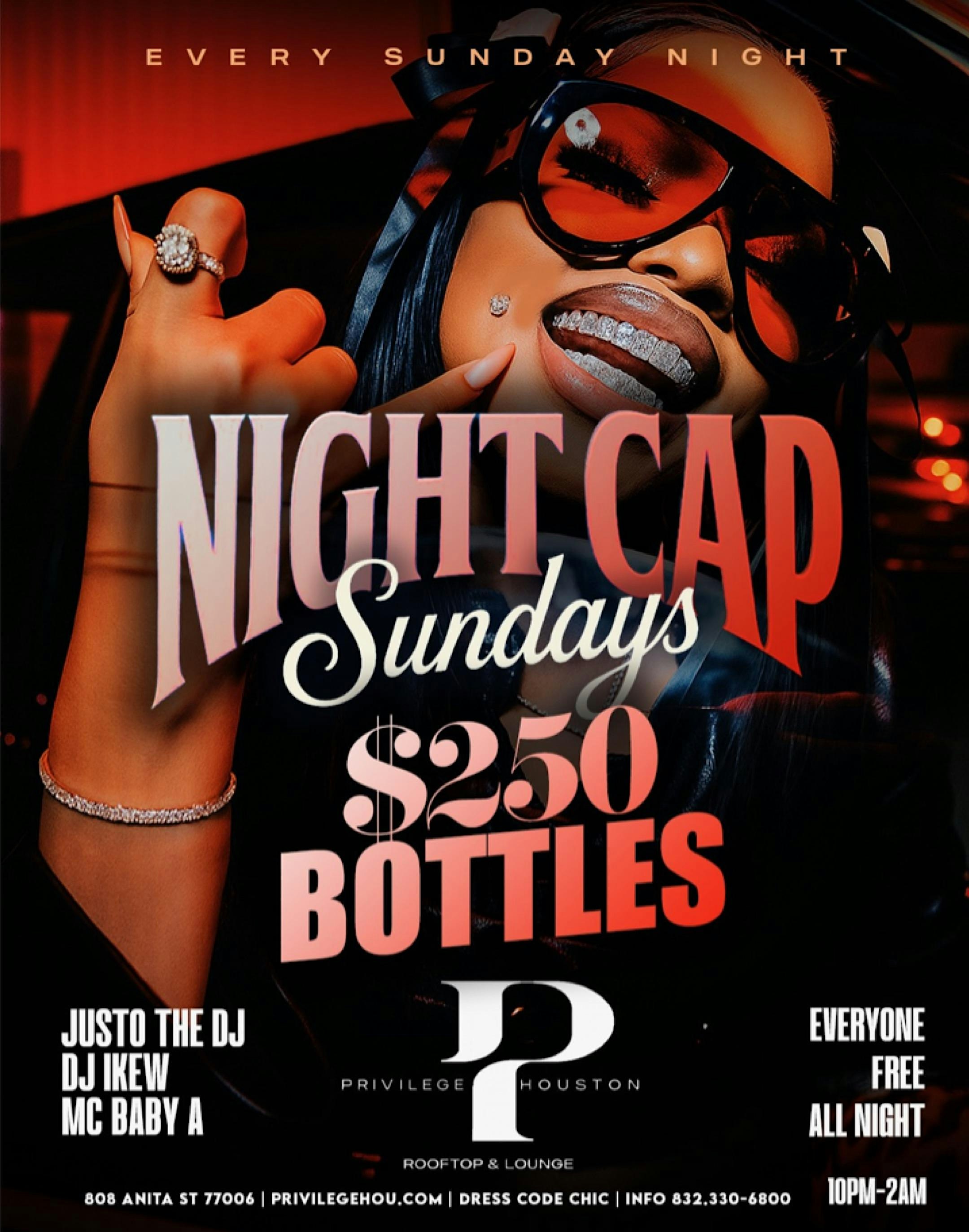 Sunday Rooftop $250 Bottles at Privilege Rooftop & Lounge – Houston, TX