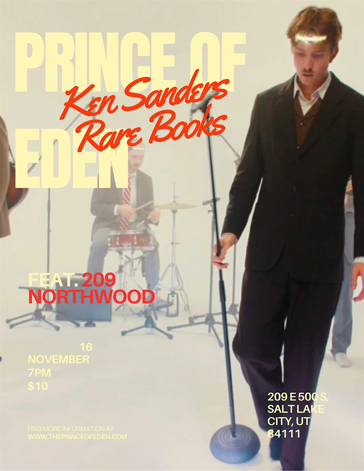 Prince of Eden live at Ken Sanders Rare Books at Ken Sanders Rare Books – Salt Lake City, UT