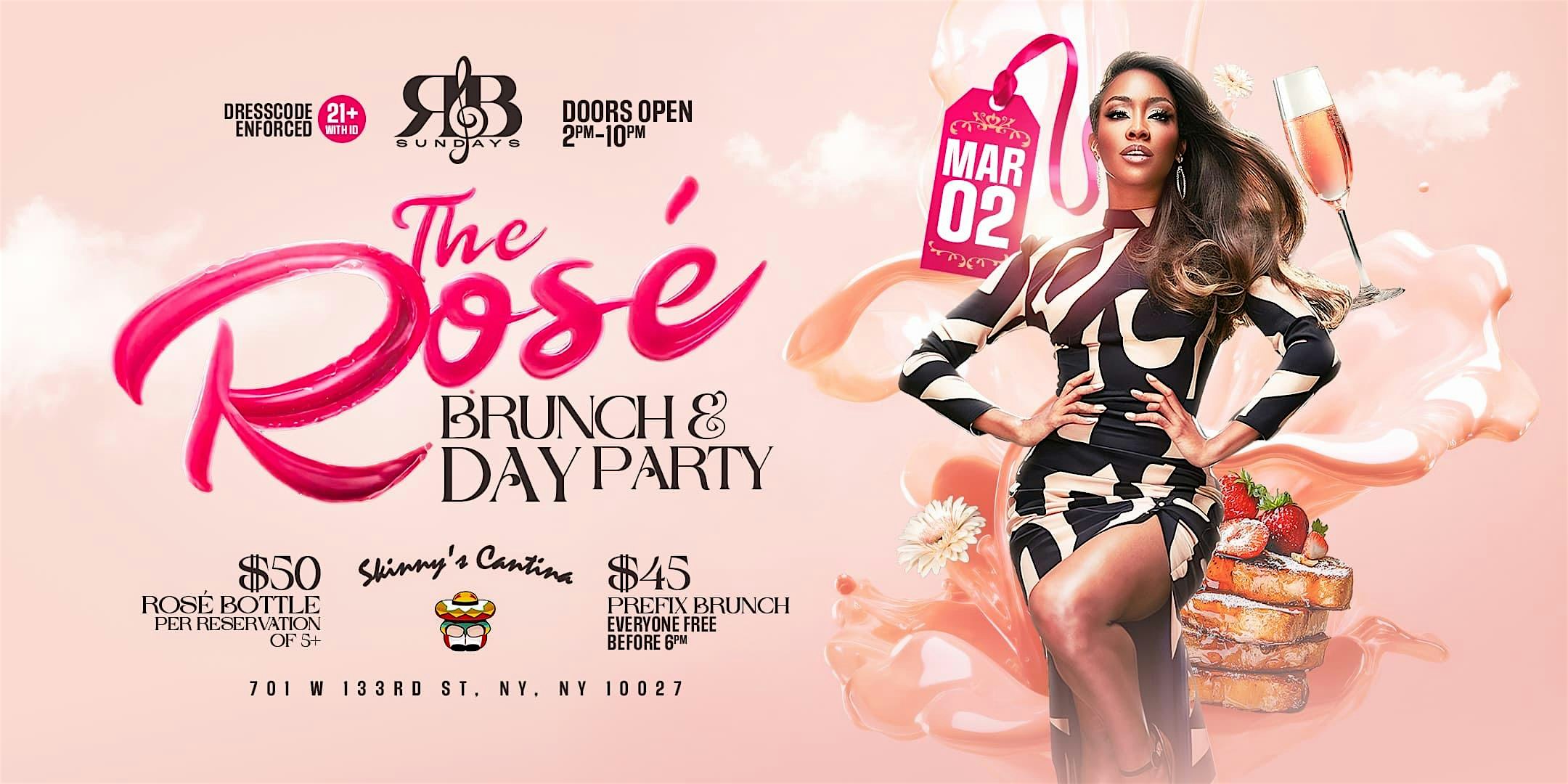 R&B Sundays: The Moet Rose Brunch & Day Party at Skinny’s Cantina On The Hudson – New York, NY