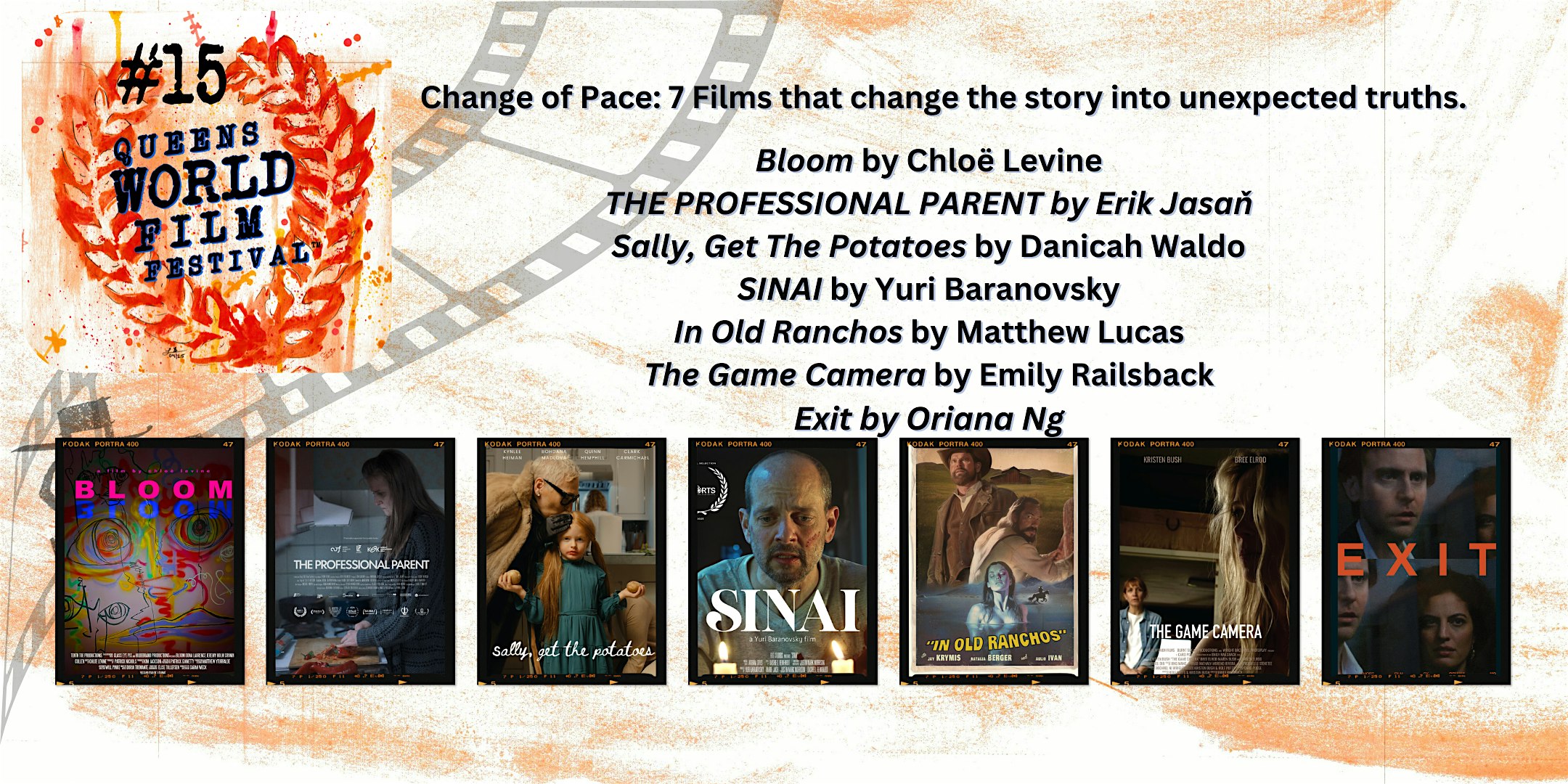 Change of pace: 7 Films that change the story into an unexpected truth. at Kaufman Zukor Theater – Queens, NY