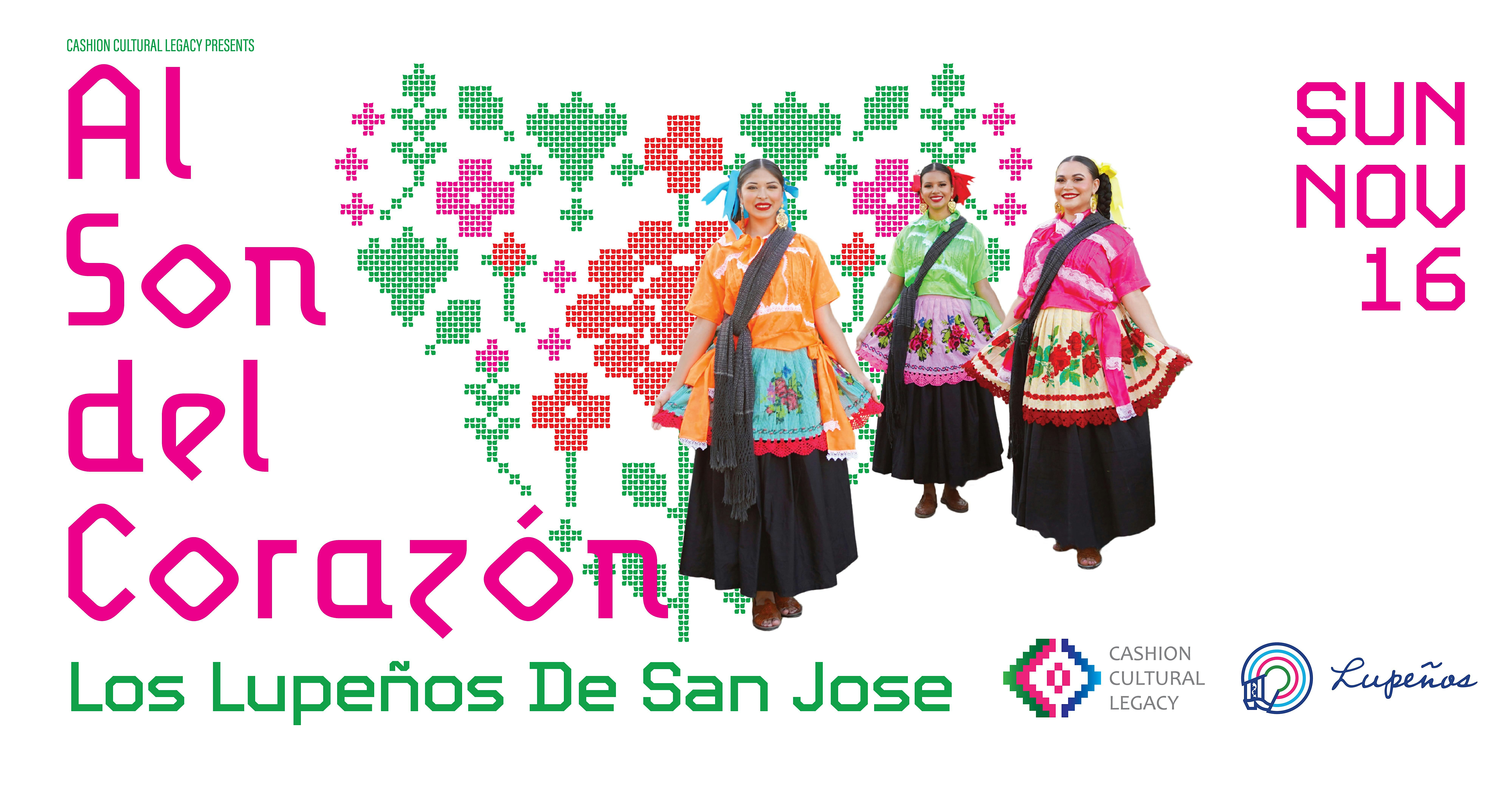 Al Son Del Corazón -Sunday Nov 16- 2 pm at Mexican Heritage Plaza Theater – San Jose, CA