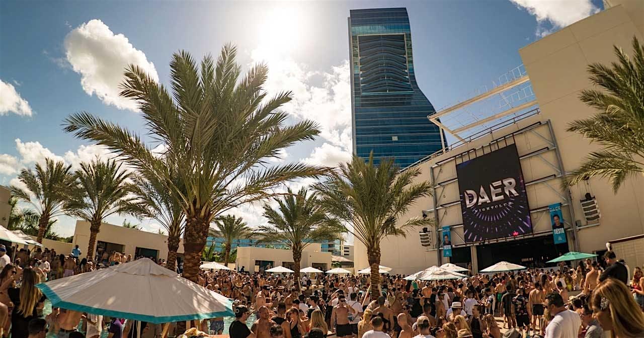 DAER DAYCLUB + PARTY BUS at 305 Lincoln Rd – Miami Beach, FL