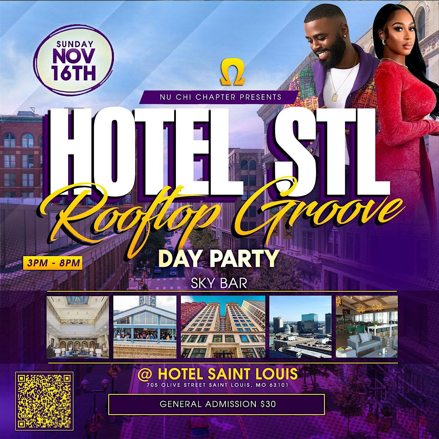 Hotel STL Roof Top Groove w/Nu Chi Ques at Hotel Saint Louis, Autograph Collection – St. Louis, MO
