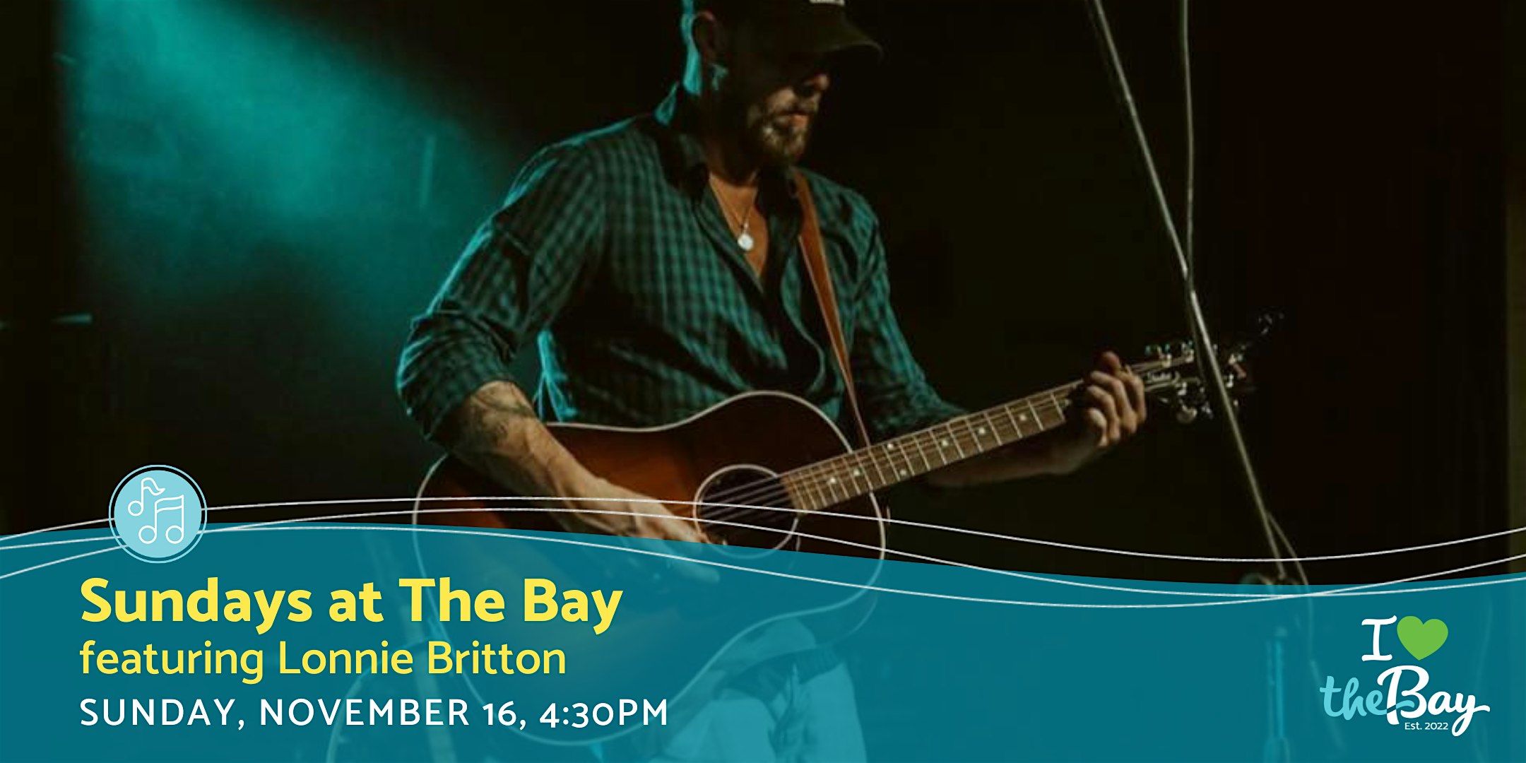 Sundays at The Bay featuring Lonnie Britton at The Oval at The Bay – Sarasota, FL