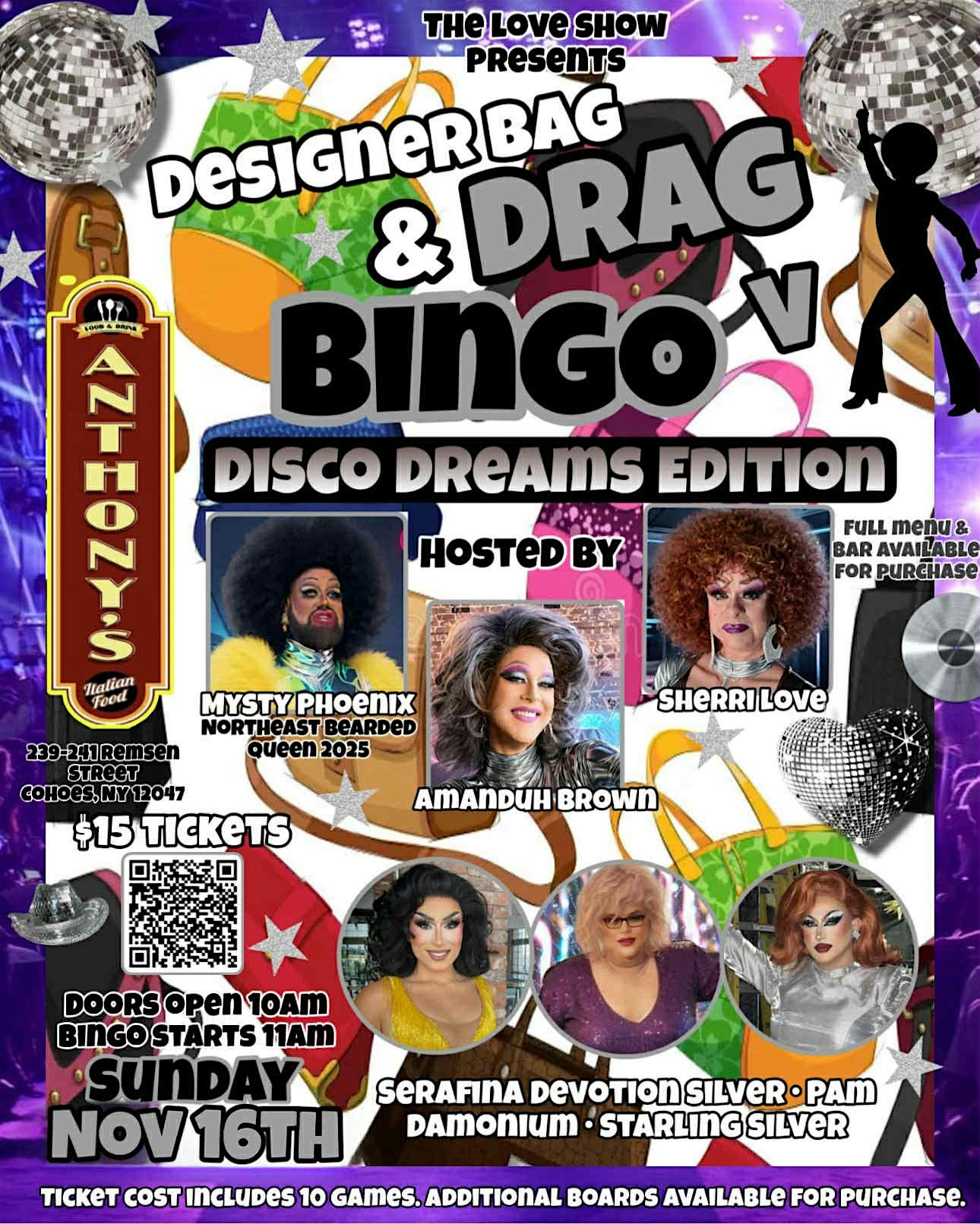 Bag and Drag Bingo (Disco) at 239 Remsen St – Cohoes, NY