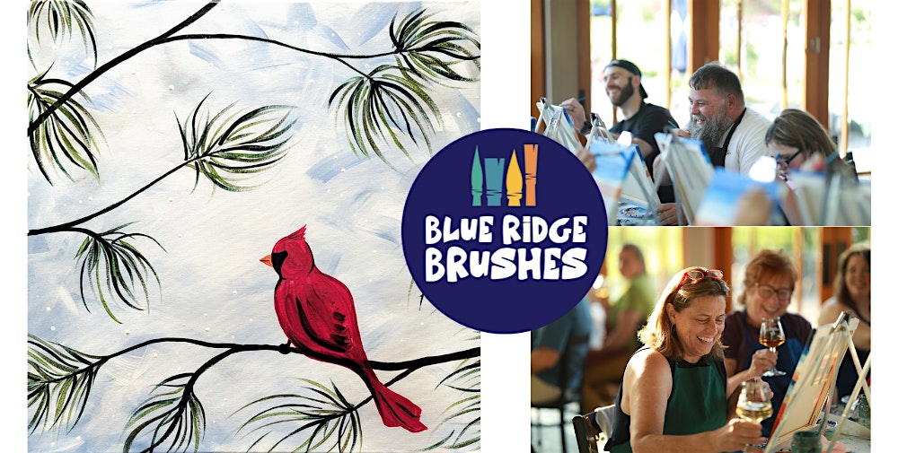 Paint + Sip: “Frosted Pines” at Bandit’s Ridge Winery at Bandit’s Ridge Winery & Event Venue – Louisa, VA
