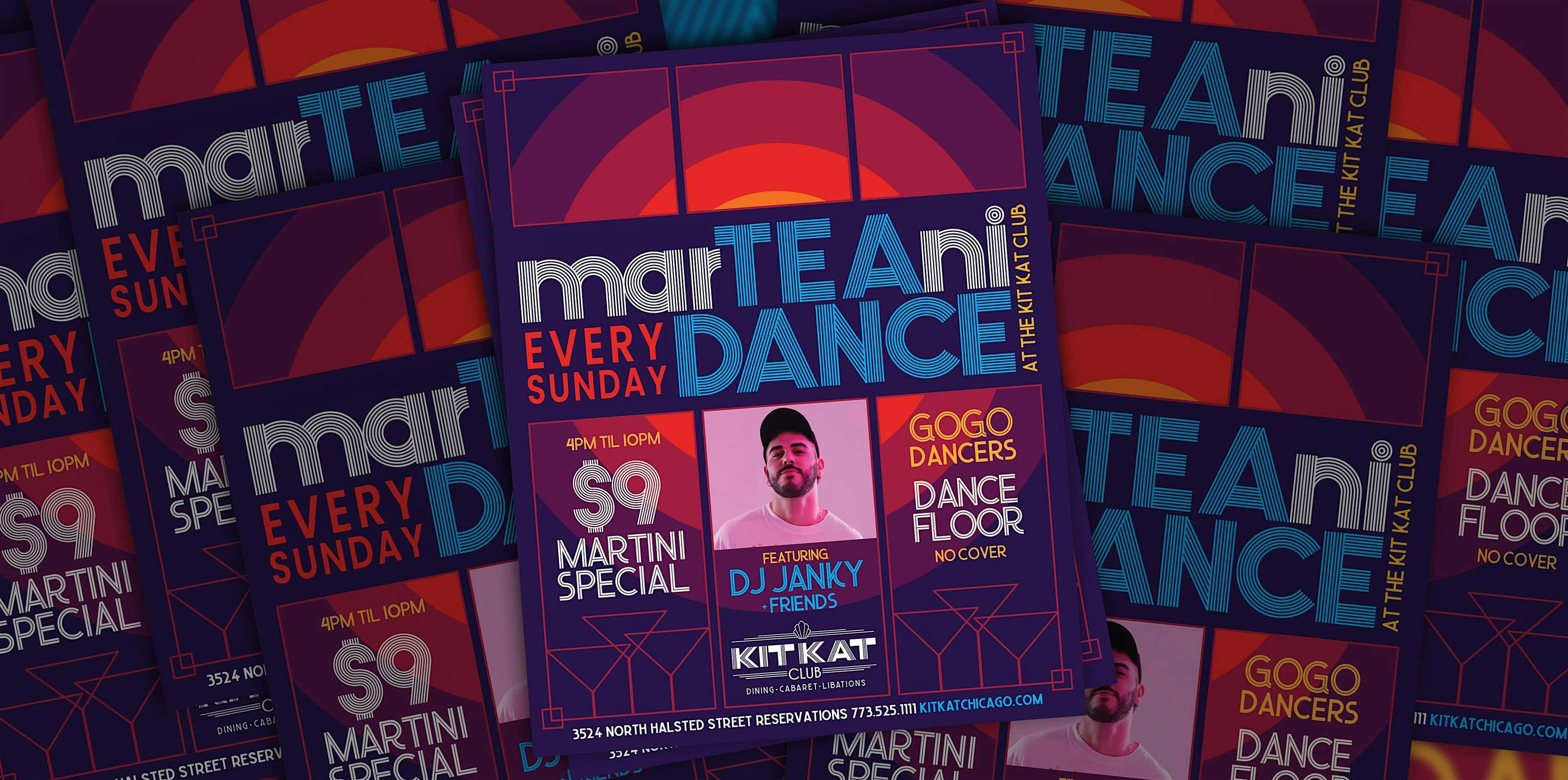 The Sunday marTEAni Dance (Day Party) at Kit Kat Club – Chicago, IL