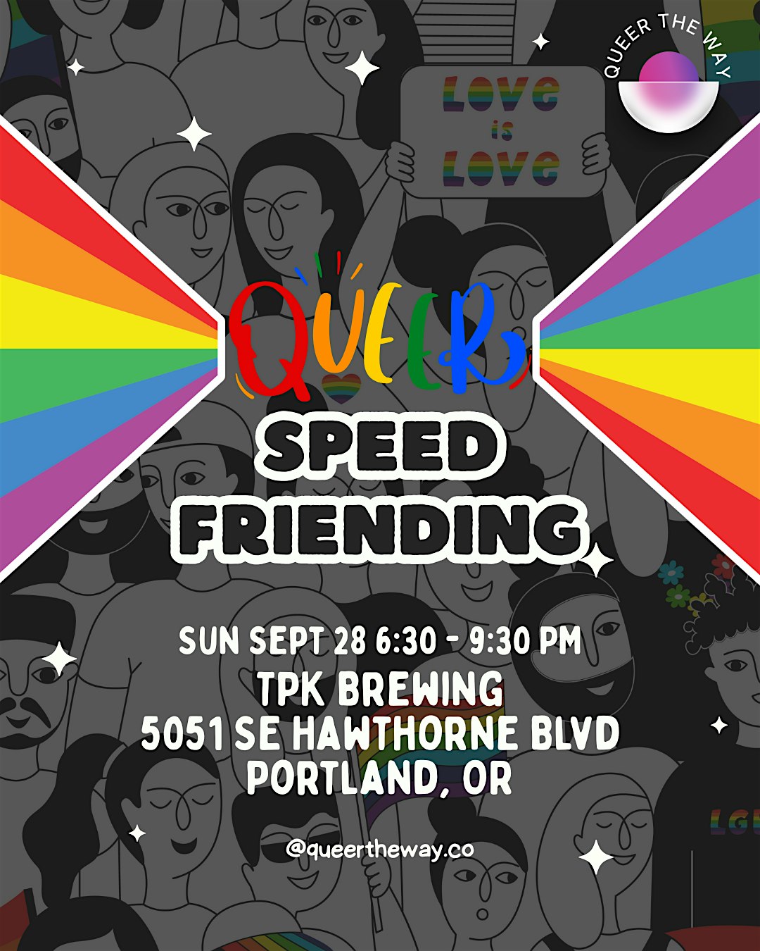 Queer Speed Friending at TPK Brewing Co. – Portland, OR