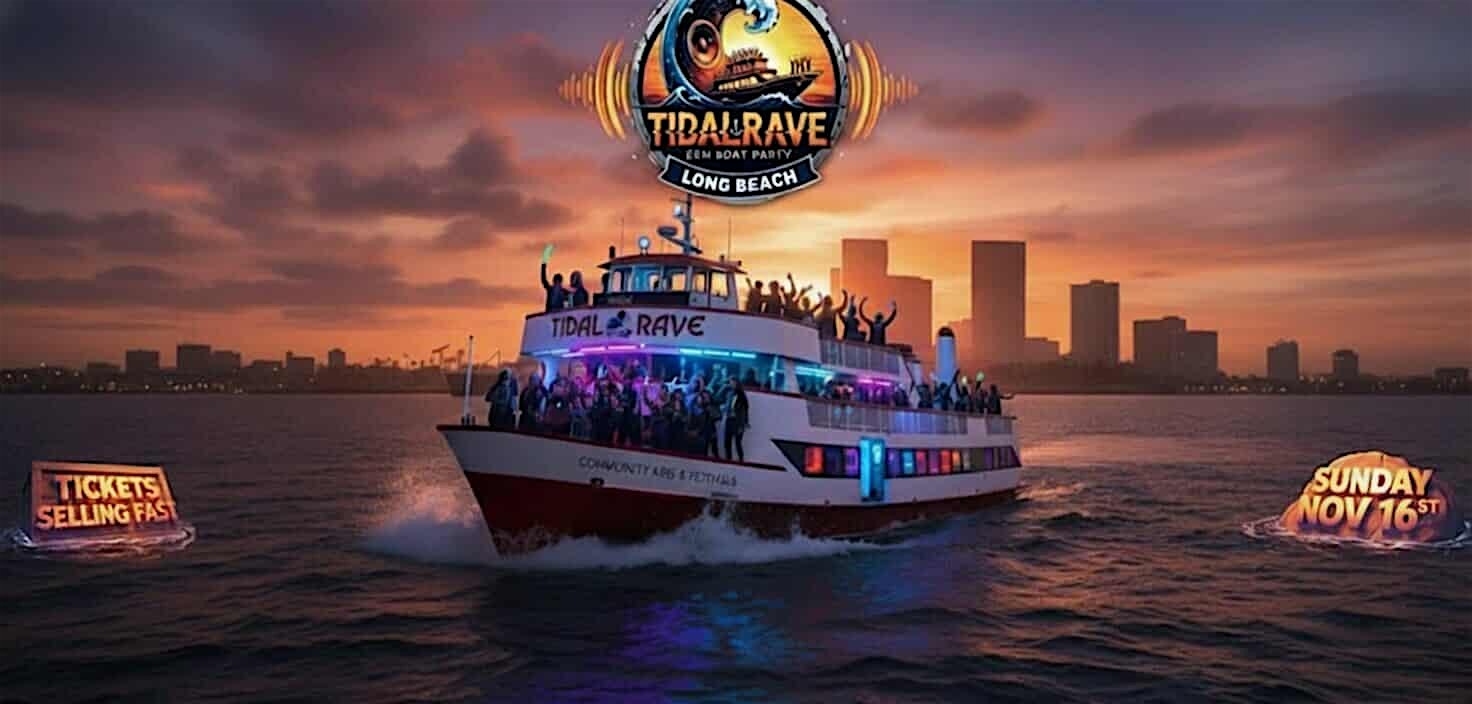 TIDAL RAVE: EDM Boat Party (Long Beach, CA) at Aquarium of the Pacific – Long Beach, CA