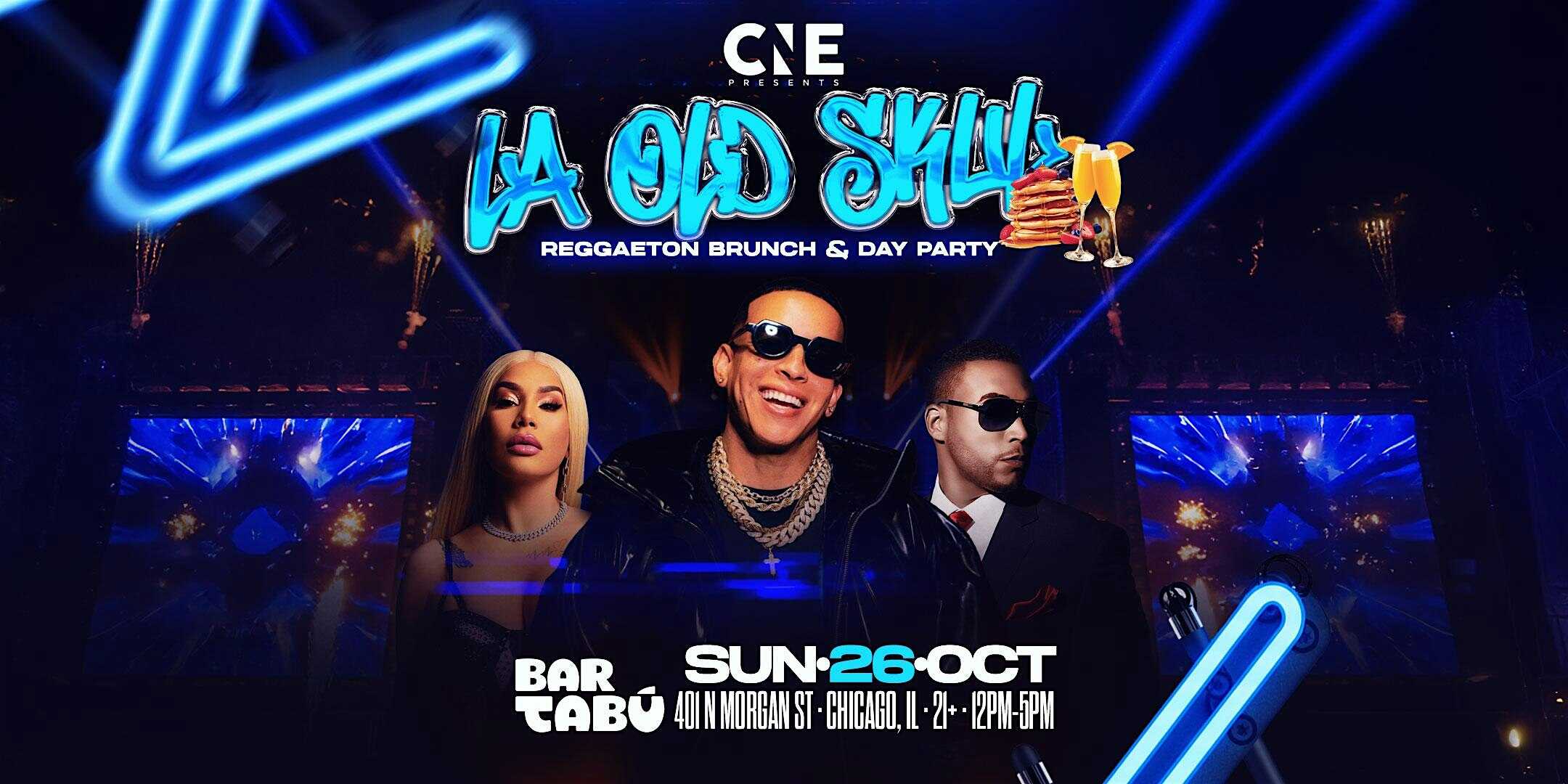 La Old Skul Reggaeton Brunch & Day Party at Tabu – Chicago, IL