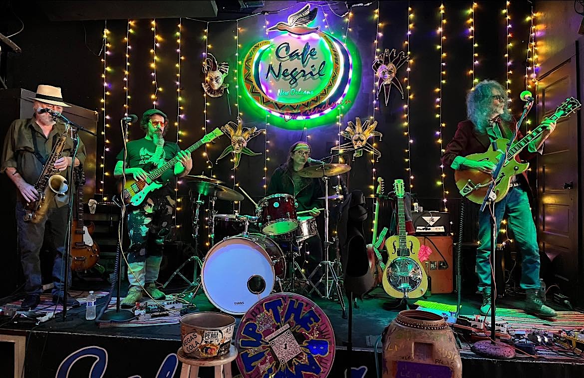 John Lisi & Delta Funk! LIVE at Café Negril at Cafe Negril – New Orleans, LA