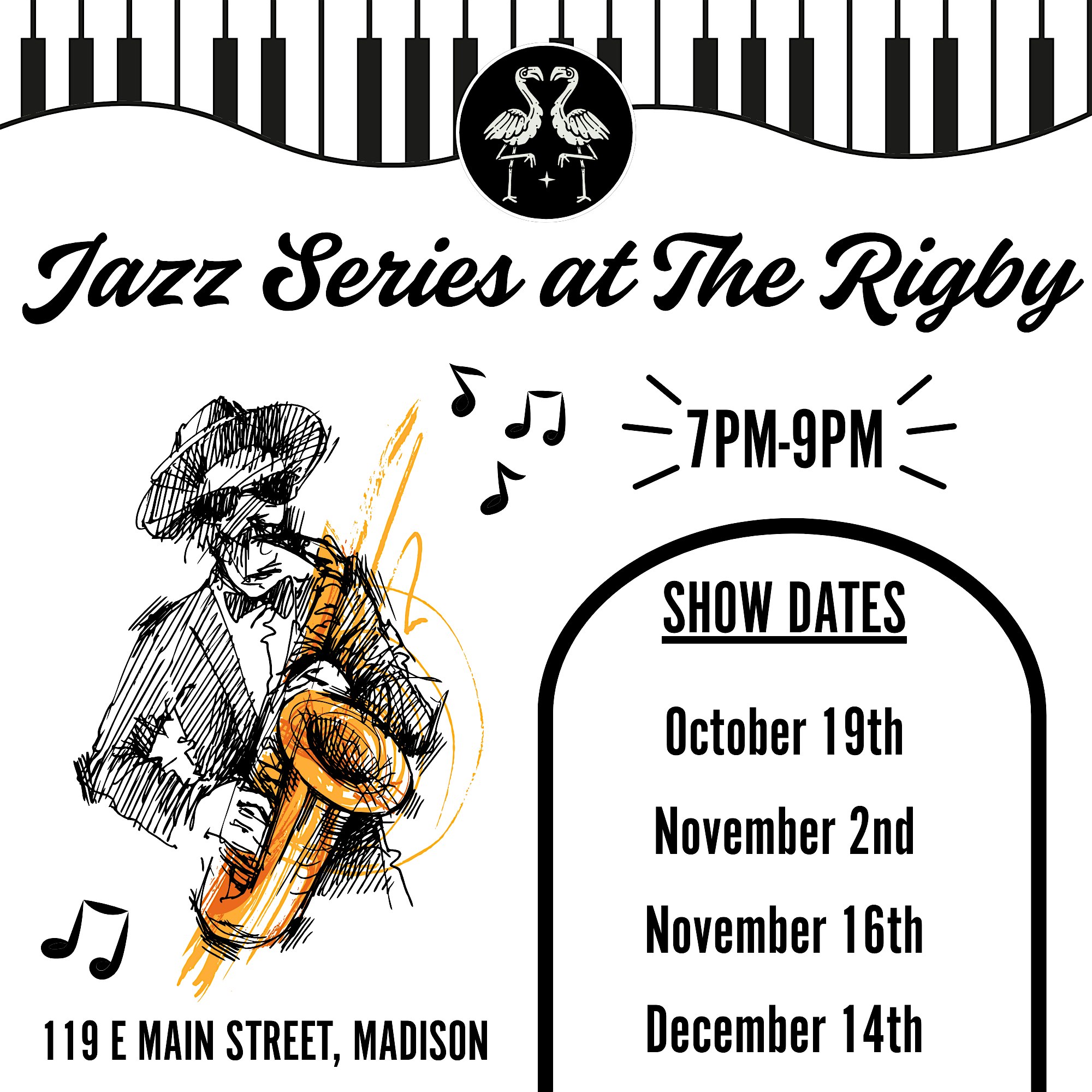 Jazz Series at The Rigby – Madison, WI