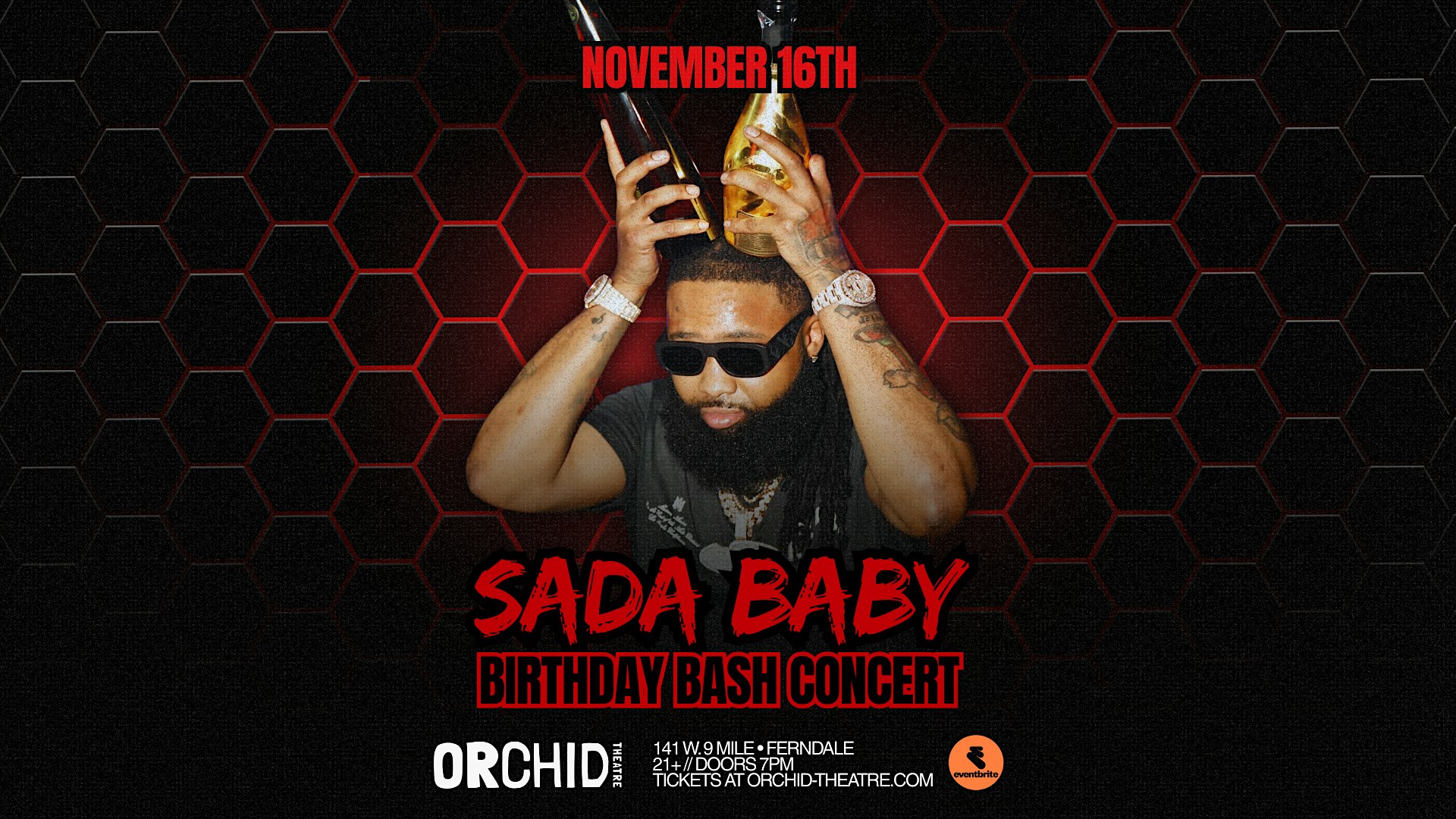 Sada Baby Birthday Bash Concert at Orchid Theatre at Orchid Theatre – Ferndale, MI