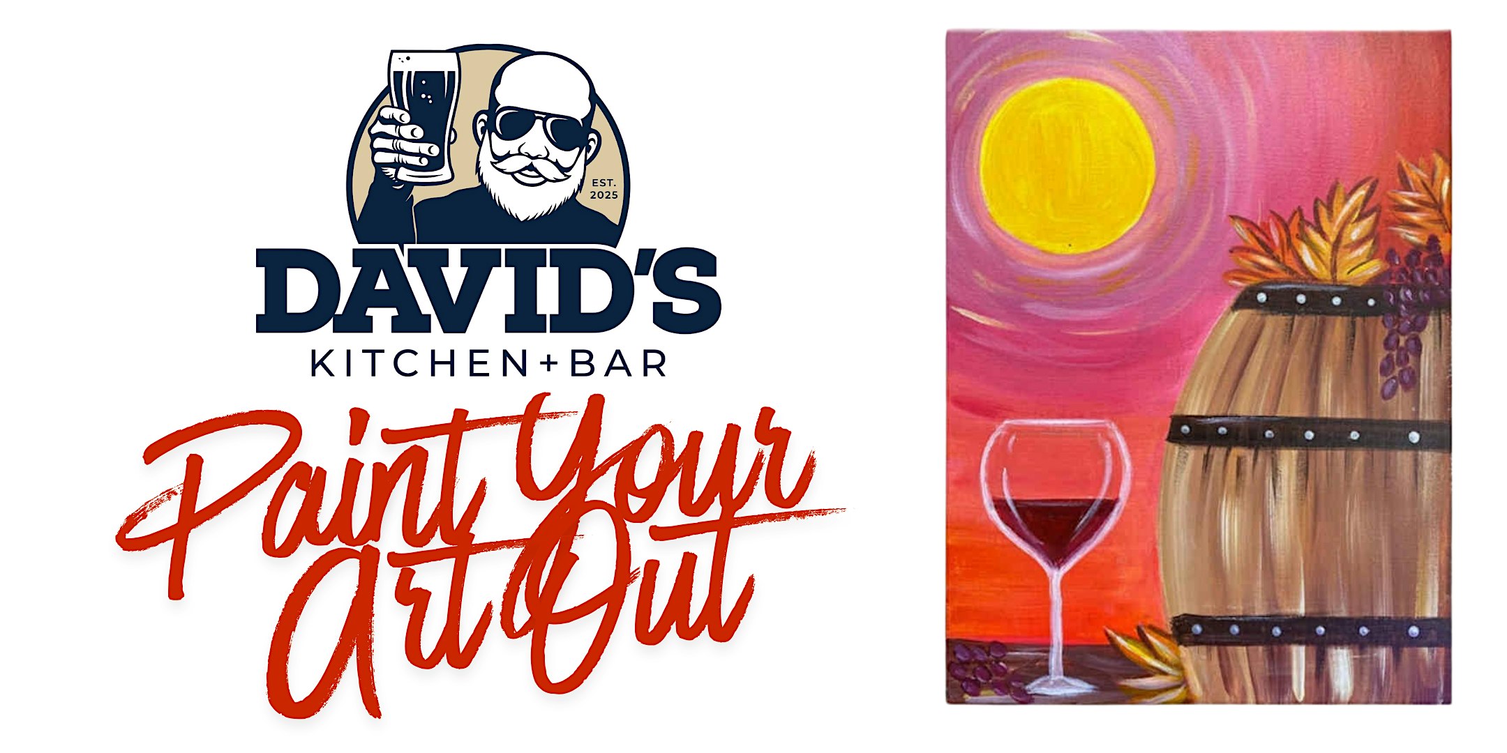 Paint And Sip At David’s Kitchen at David’s Kitchen & Bar – Cincinnati, OH