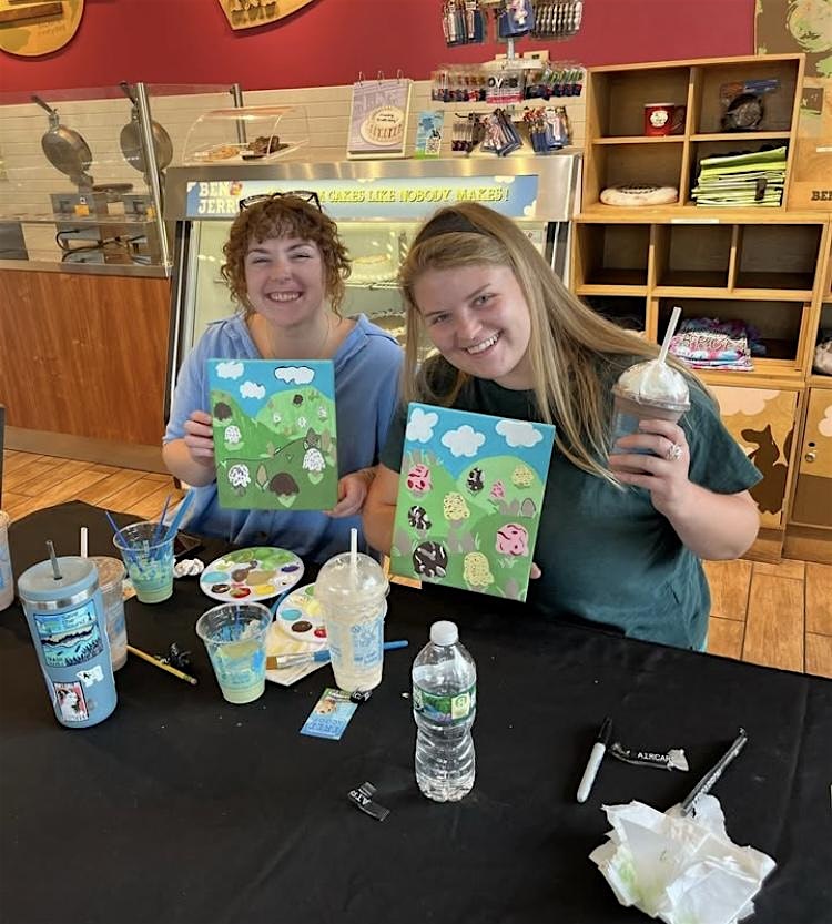Paint & Sip (Bottomless Milkshakes) Canton at Ben & Jerry’s – Canton, CT