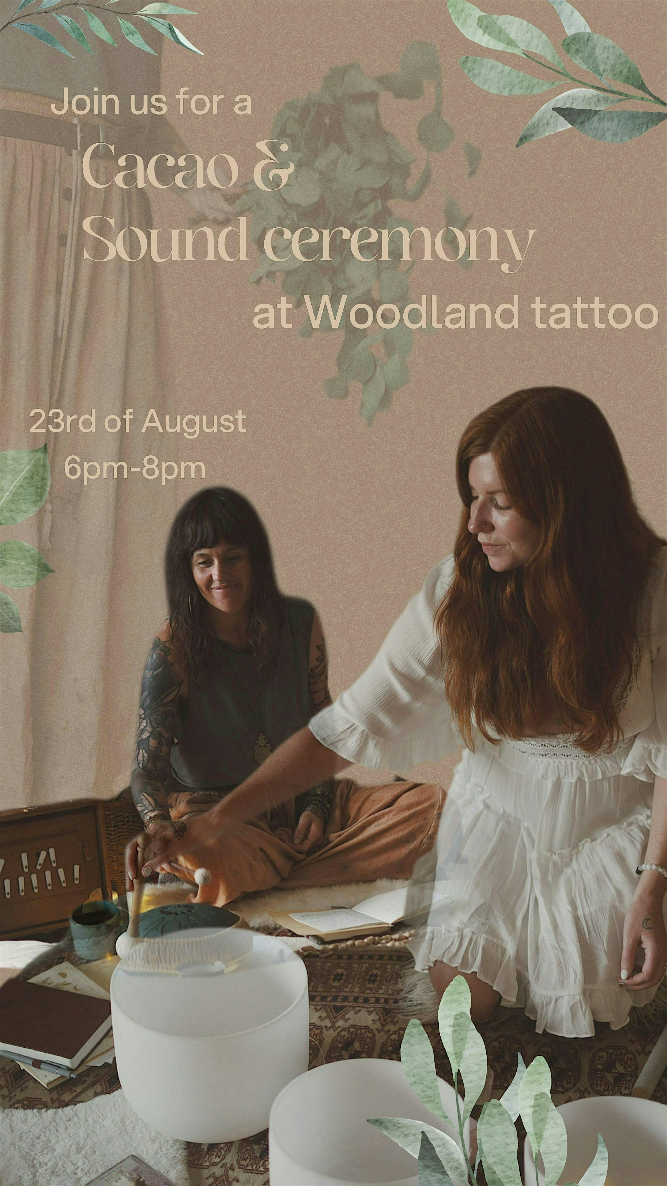 Cacao and Sound Ceremony at 387 Haywood Rd – Asheville, NC