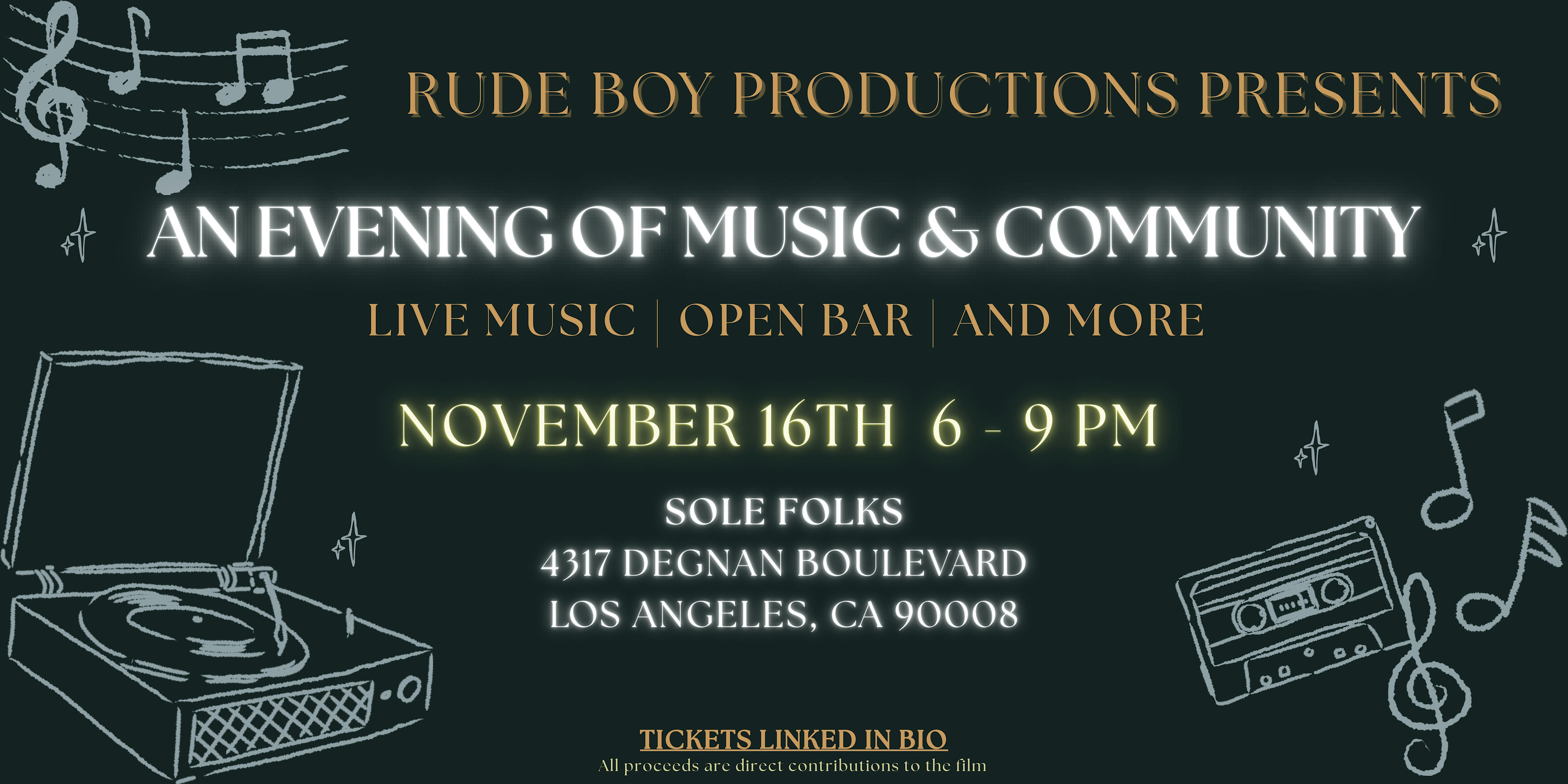 An Evening of Music & Community at Sole folks Art Lab – Los Angeles, CA