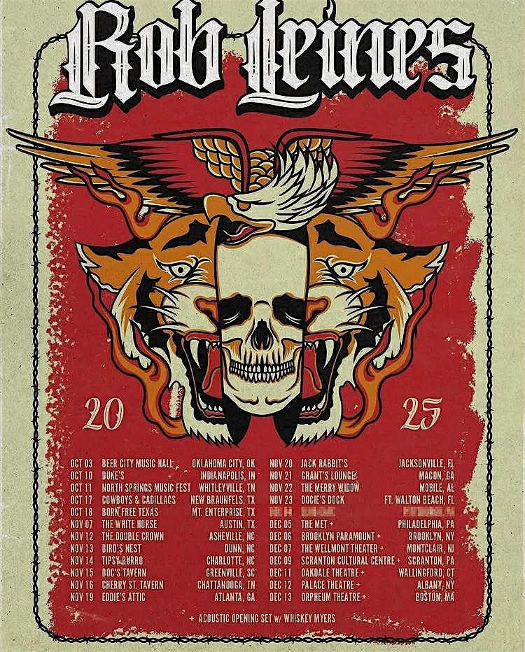 Rob Leines, Jeff Bearcat Bunch at Cherry Street Tavern – Chattanooga, TN