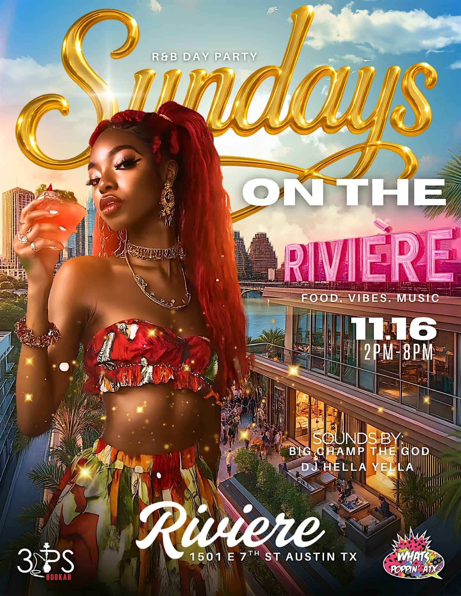 Sundays on the Riviere (Day Party) at Riviere – Austin, TX