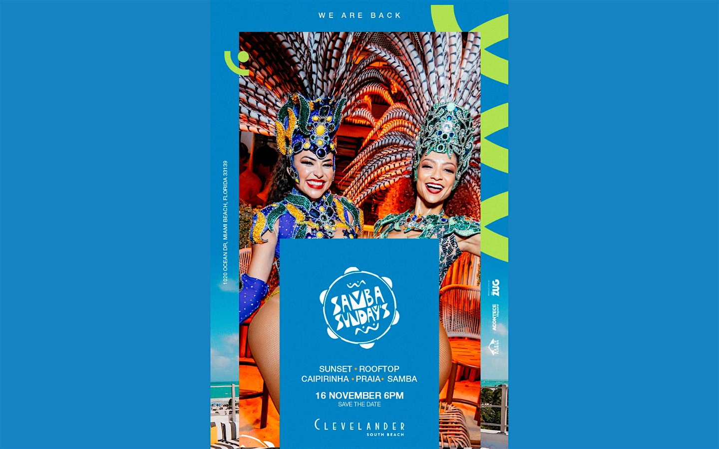 Samba Sundays Rooftop Party at Clevelander South Beach Hotel and Bar – Miami Beach, FL