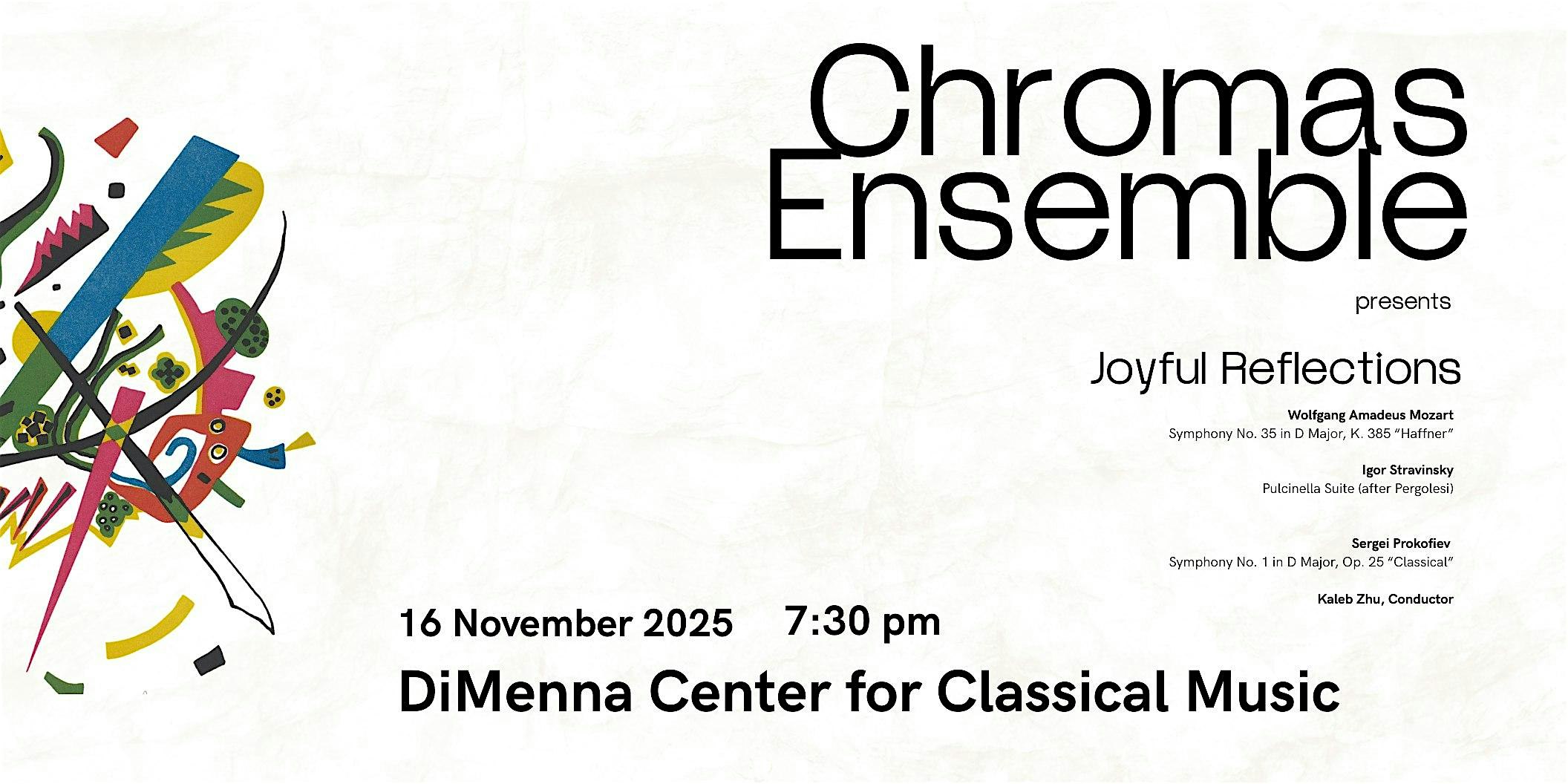 Joyful Reflections: Chromas Ensemble’s Debut Concert at The DiMenna Center for Classical Music – New York, NY