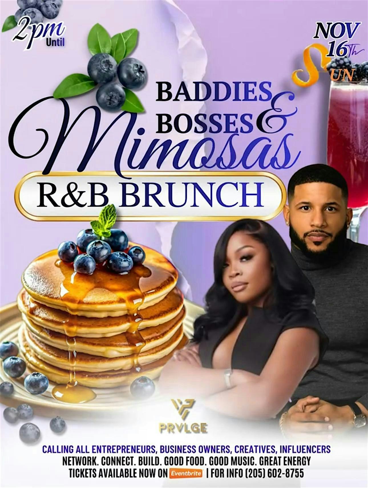 BADDIES ,BOSSES & MIMOSAS R&B BRUNCH at PRVLGE BAR AND LOUNGE – Birmingham, AL