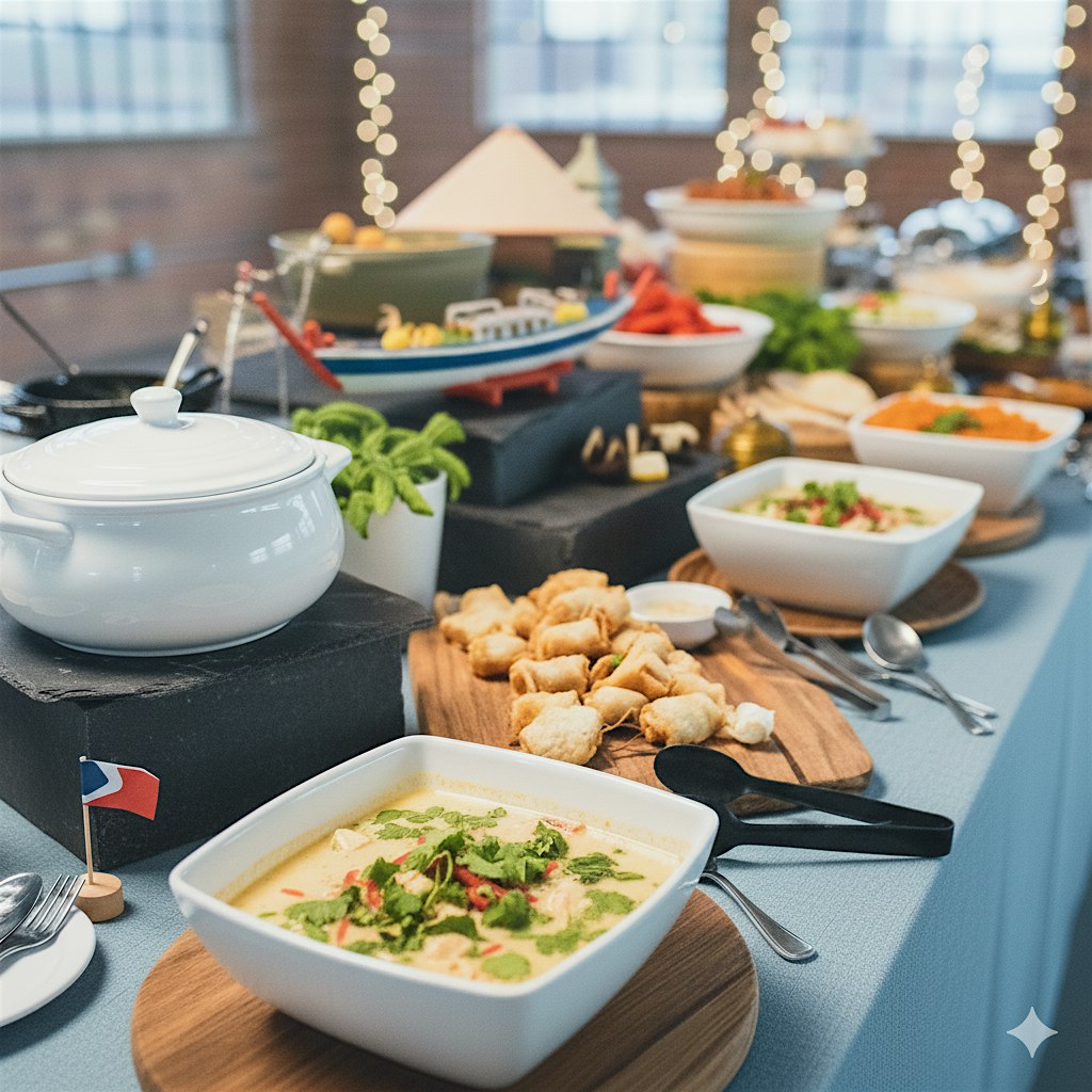 Global Bites: A Monthly Culinary Passport Tasting Experience @ The Galleria at Sherman Oaks Galleria – Los Angeles, CA