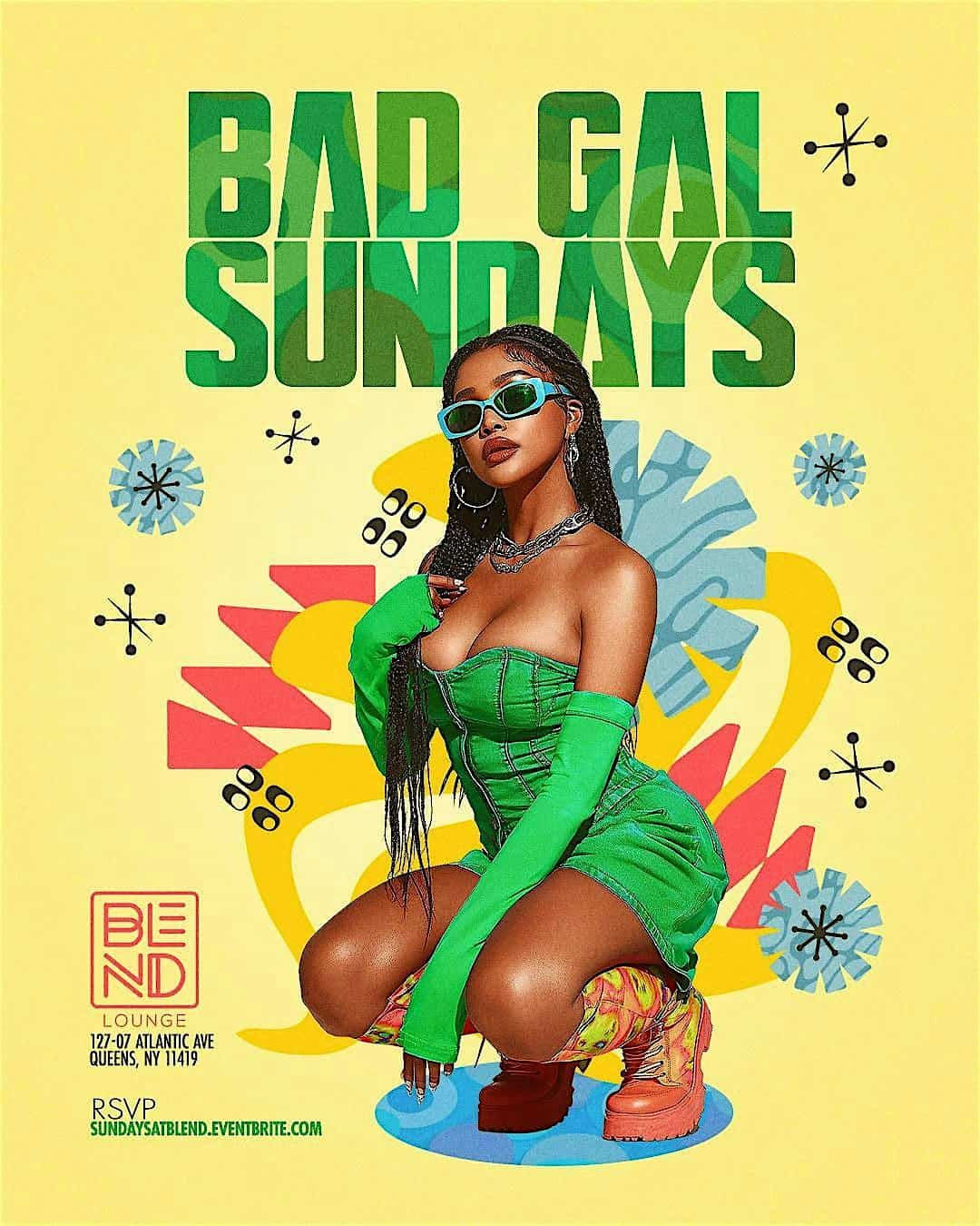 Bad Gal Sundays at BLEND LOUNGE – Queens, NY