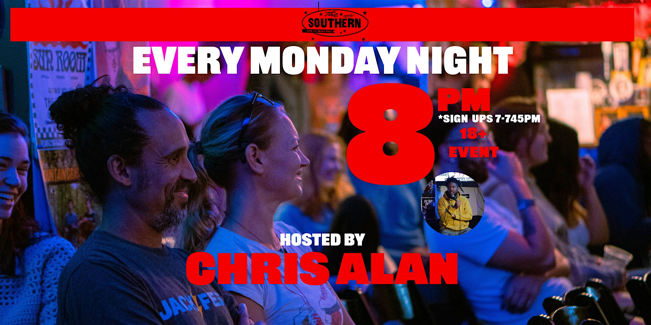 Monday Night Mic at The Southern – FREE SHOW!! at The Southern Café and Music Hall – Charlottesville, VA