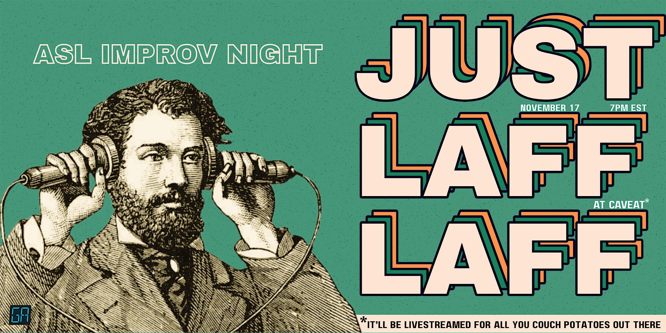 Just Laff Laff: ASL Improv Night at Caveat – New York, NY