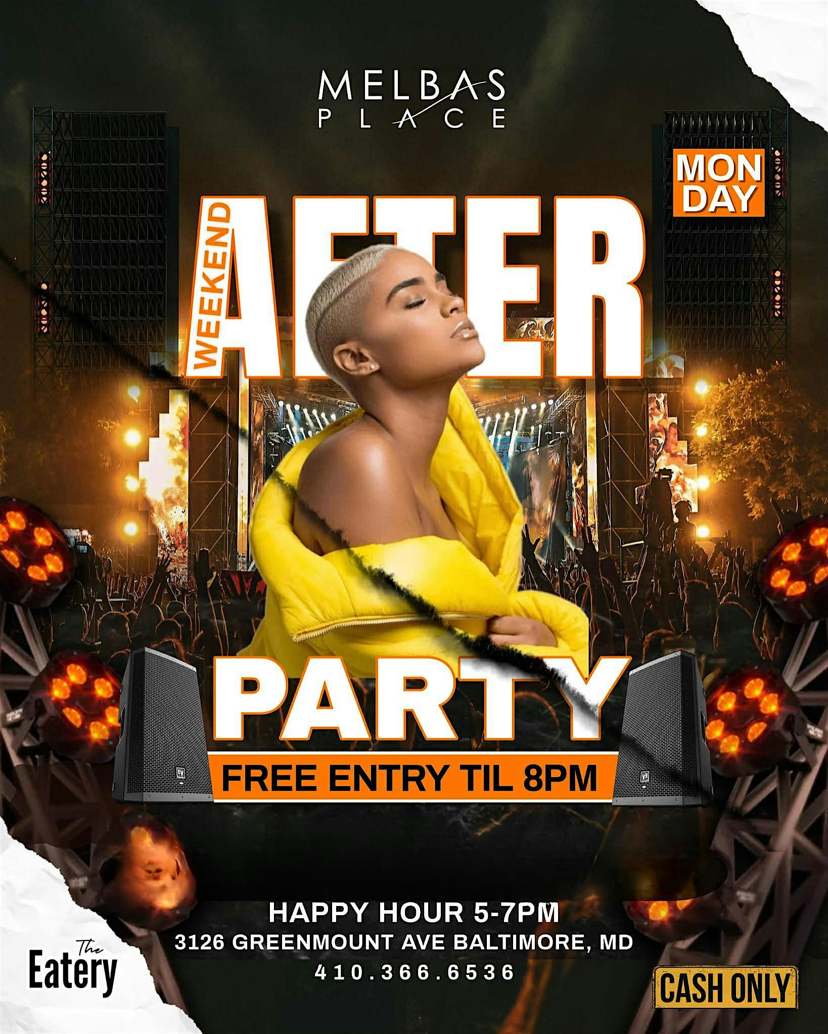 Mondays at Melba’s Place – Baltimore, MD