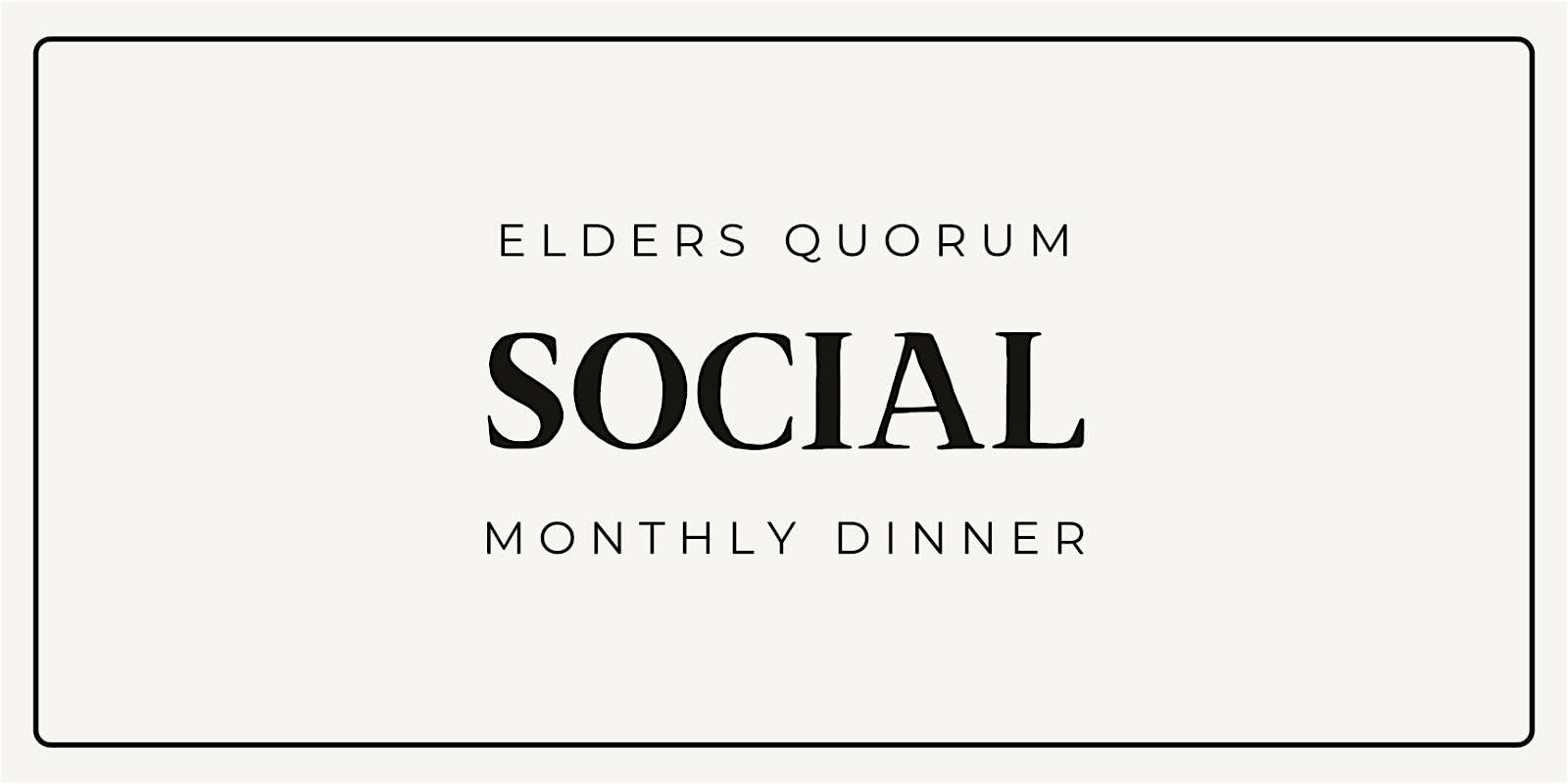 Elders Quorum Social at The Church of Jesus Christ of Latter-day Saints – Fountain Hills, AZ
