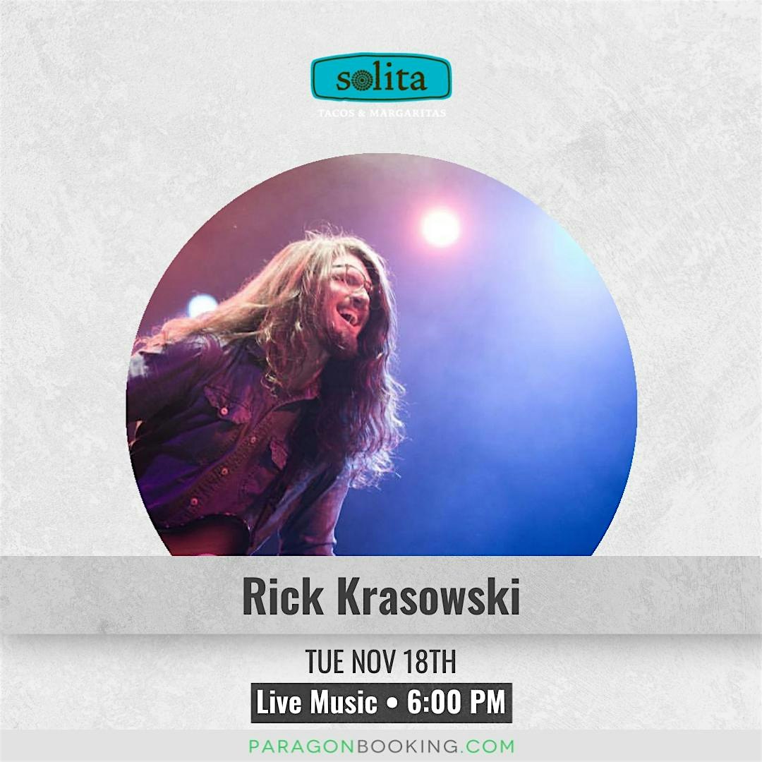 Taco Tuesday Fiesta : Live Music in Orlando Florida featuring Rick Krasowski at Solita Tacos & Margaritas (Orlando) at Solita Tacos & Margaritas (Orlando) – Orlando, FL