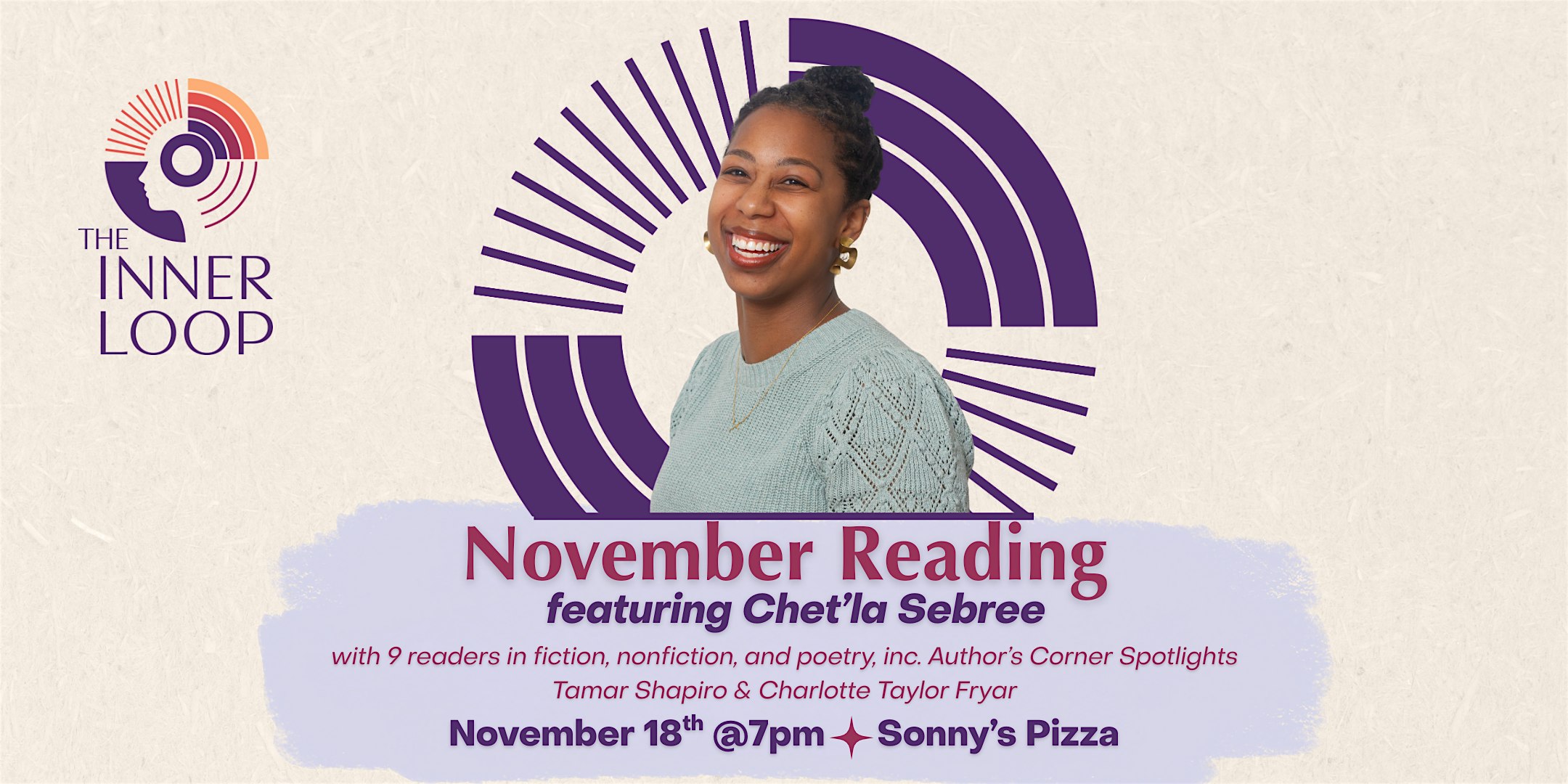 The Inner Loop November Reading at Sonny’s Pizza – Washington, DC