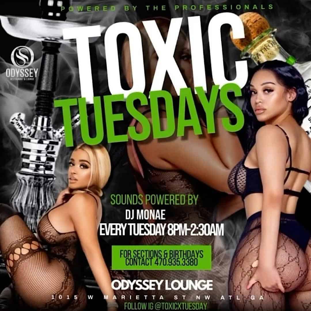 R&B TOXIC TUESDAY @VODSATL at VODS Lounge and Bistro – Atlanta, GA