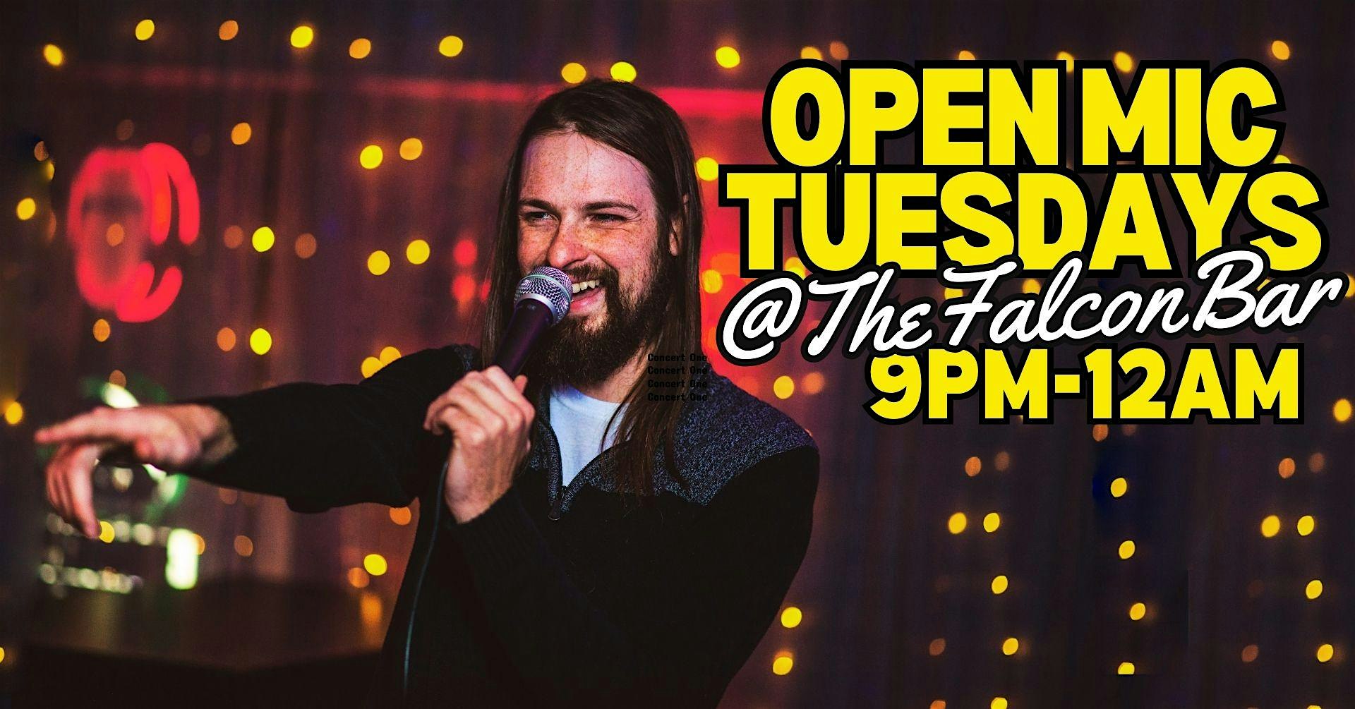 Open Mic @TheFalconBar at The Falcon Bar & Gallery – Orlando, FL