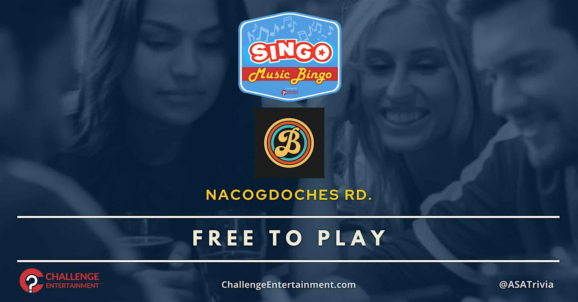 Weekly SINGO Music Bingo Nights at Bandit BBQ & Burgers – San Antonio at Bandit BBQ & Burgers – San Antonio, TX