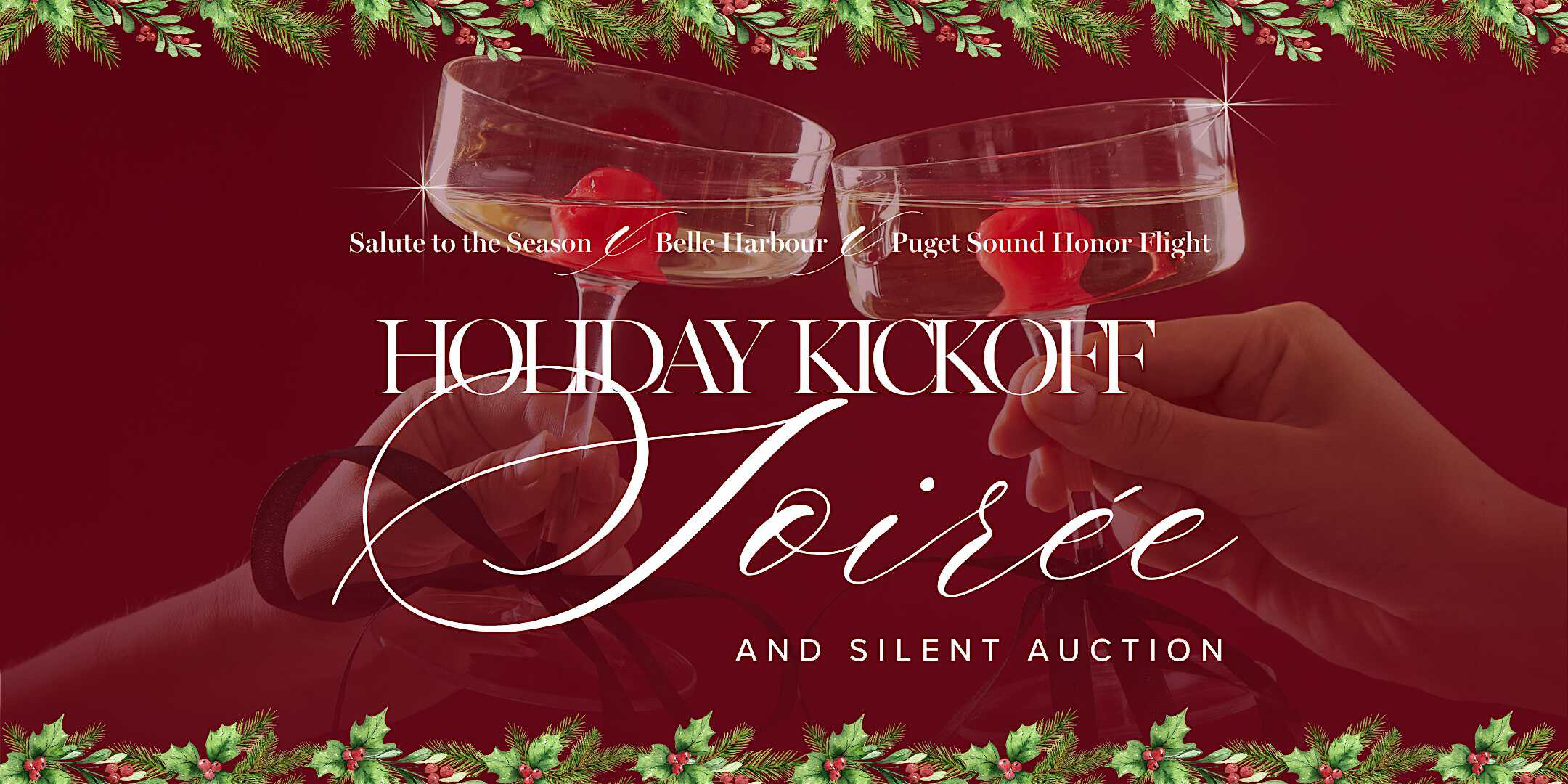 Holiday Kickoff Soirée & Silent Auction at The Park at Belle Harbour Assisted Living Community – Bellevue, WA